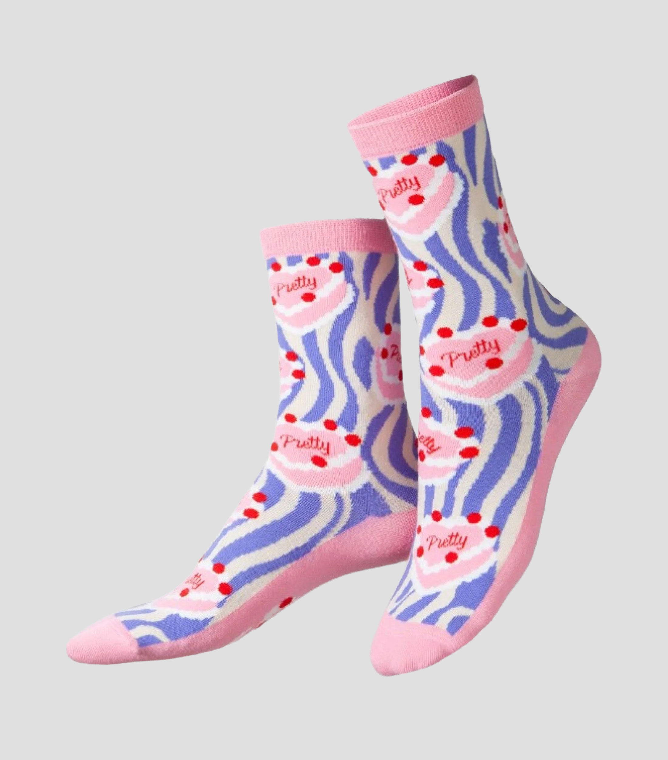 Calcetín estampado Pretty Cake Unisex