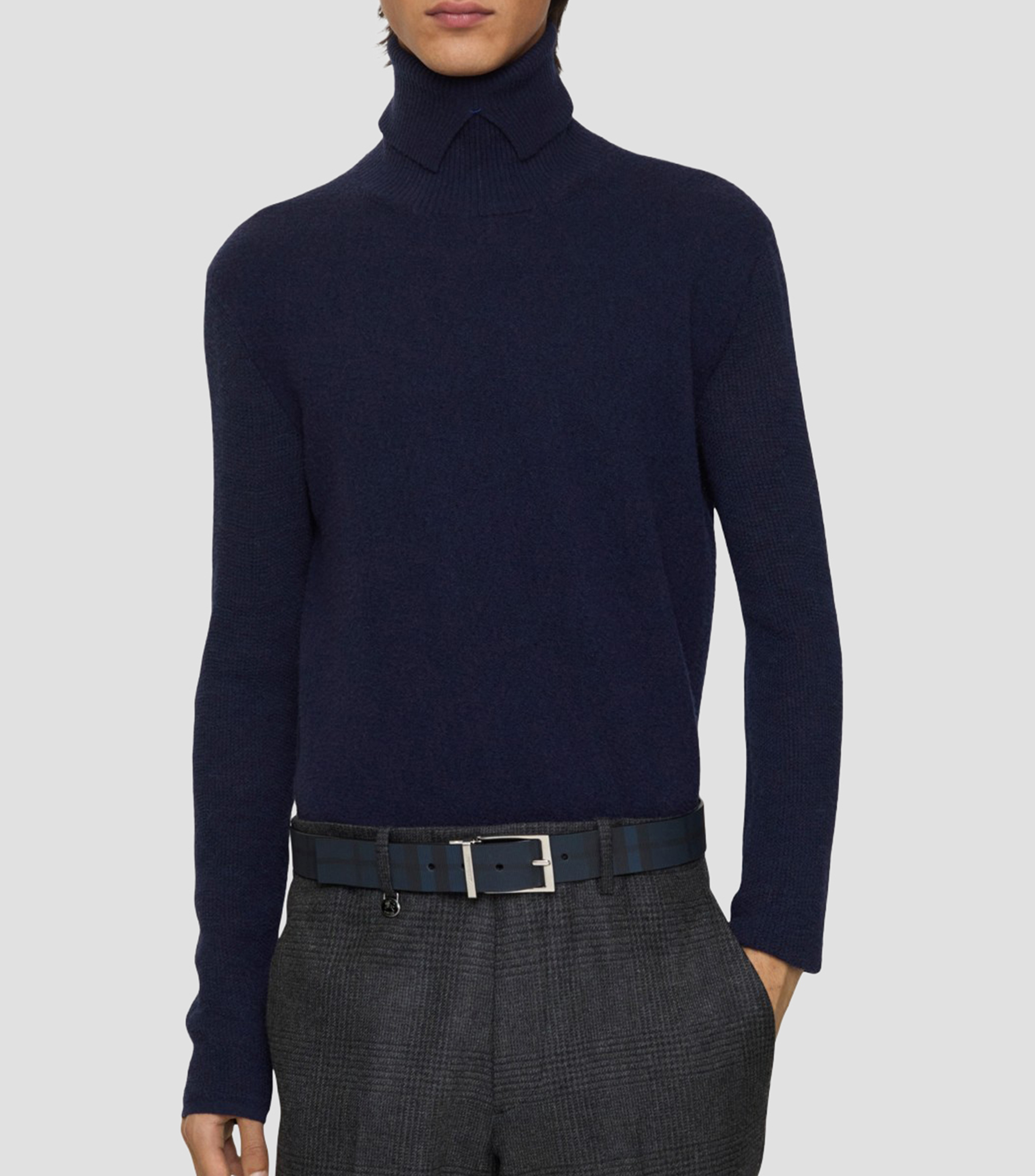 Cinturón reversible casual Hombre