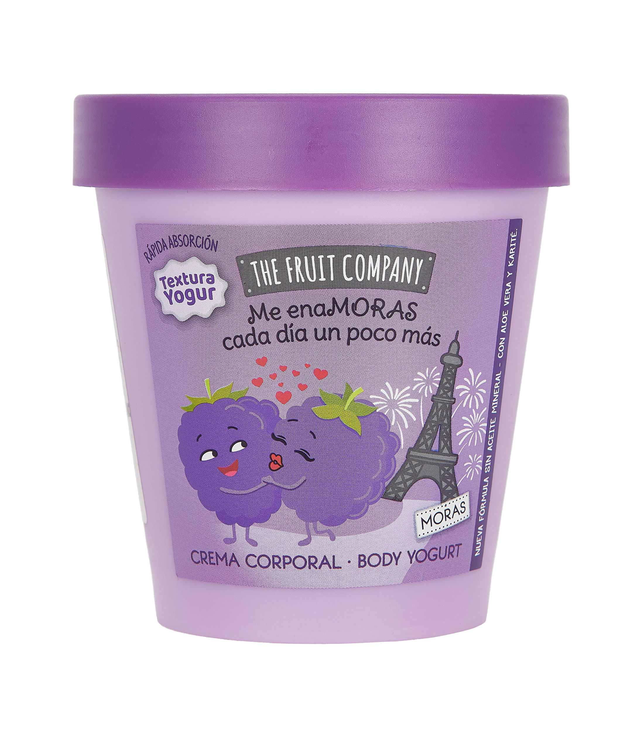 Crema Corporal Yogurt Moras, 185 gr