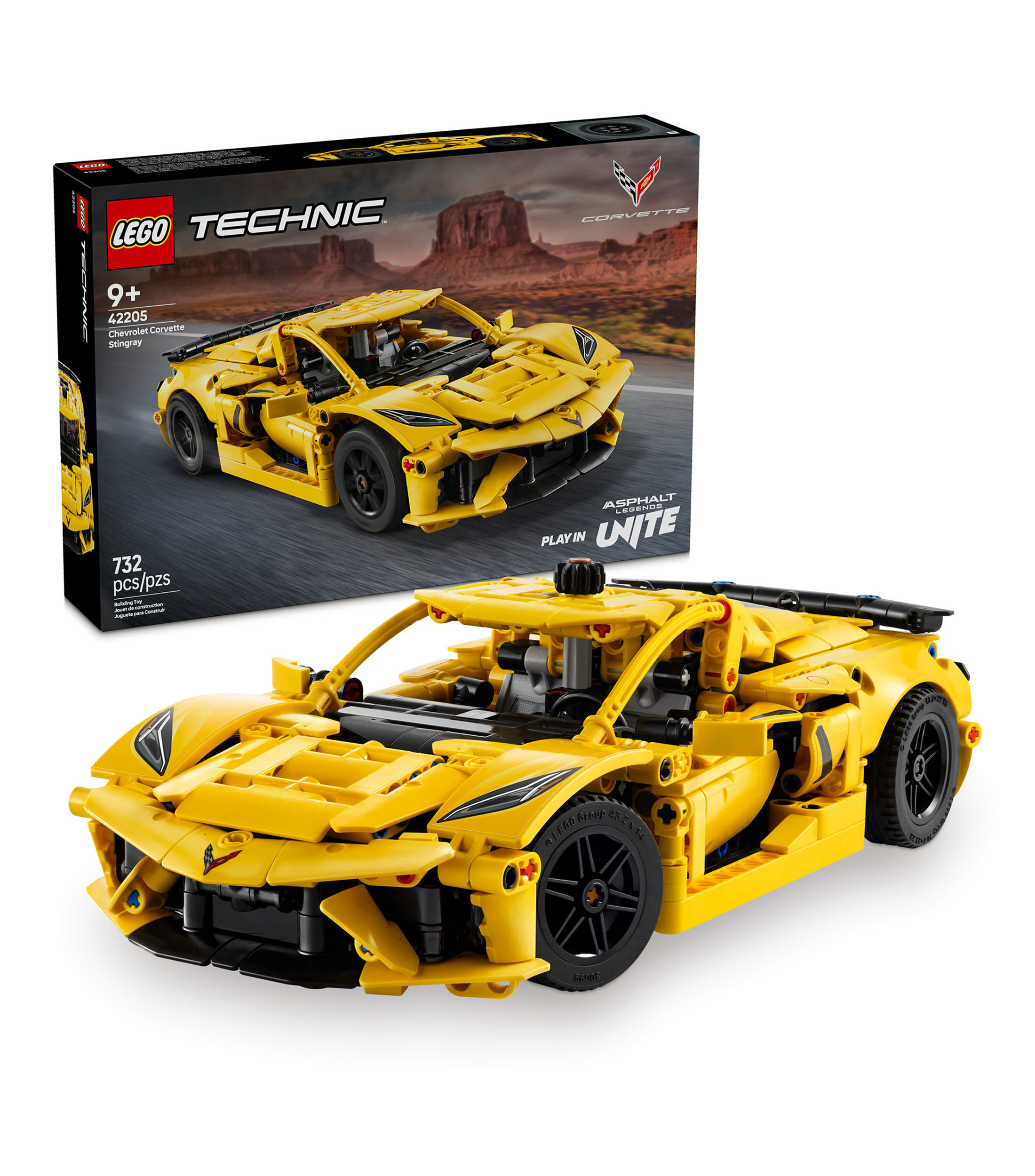 Lego Technic Chevrolet Corvette Stingray Auto 42205