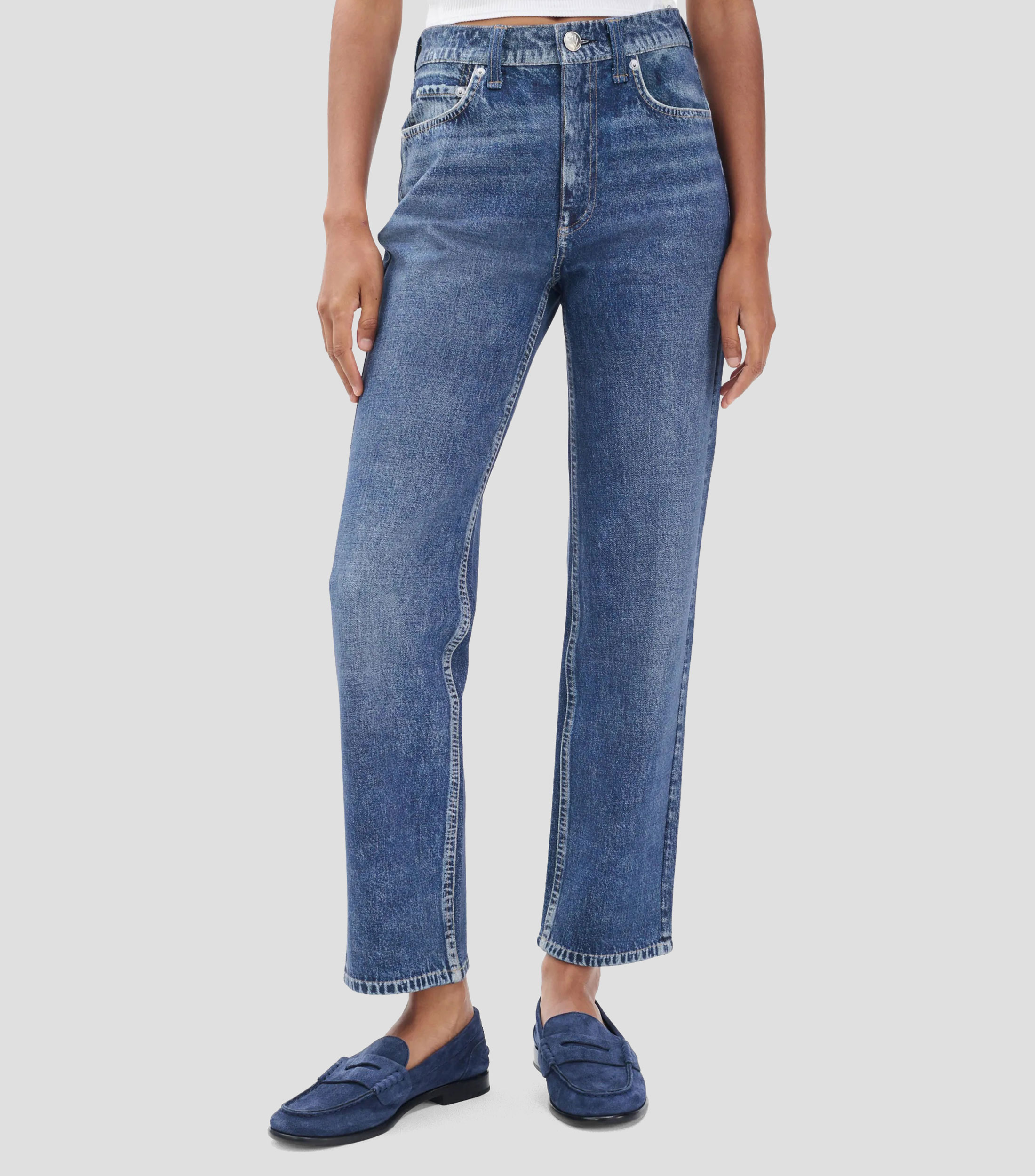 Jeans Miramar de corte straight Mujer