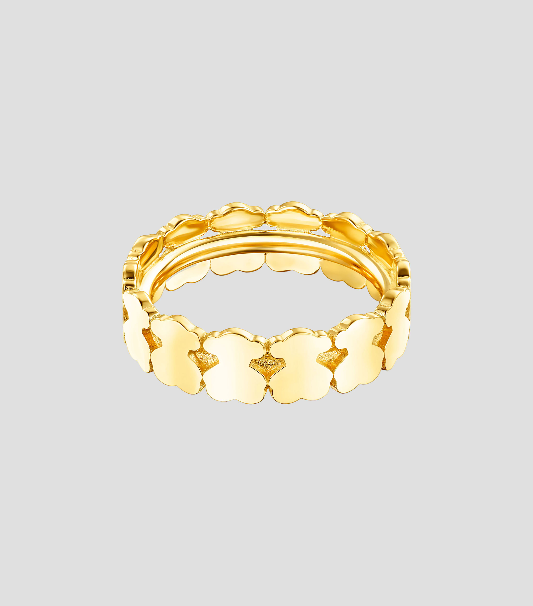 Anillo en Plata .925 con Osos Mujer