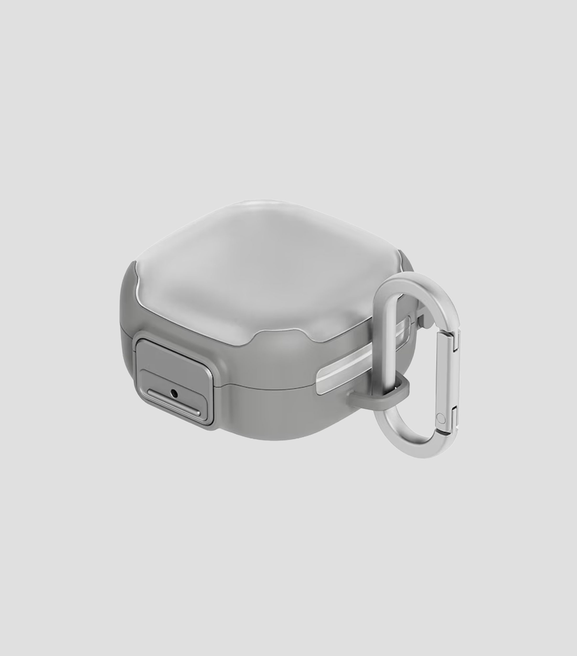 Case para Buds4 y Buds4 Pro Clip Gris liso