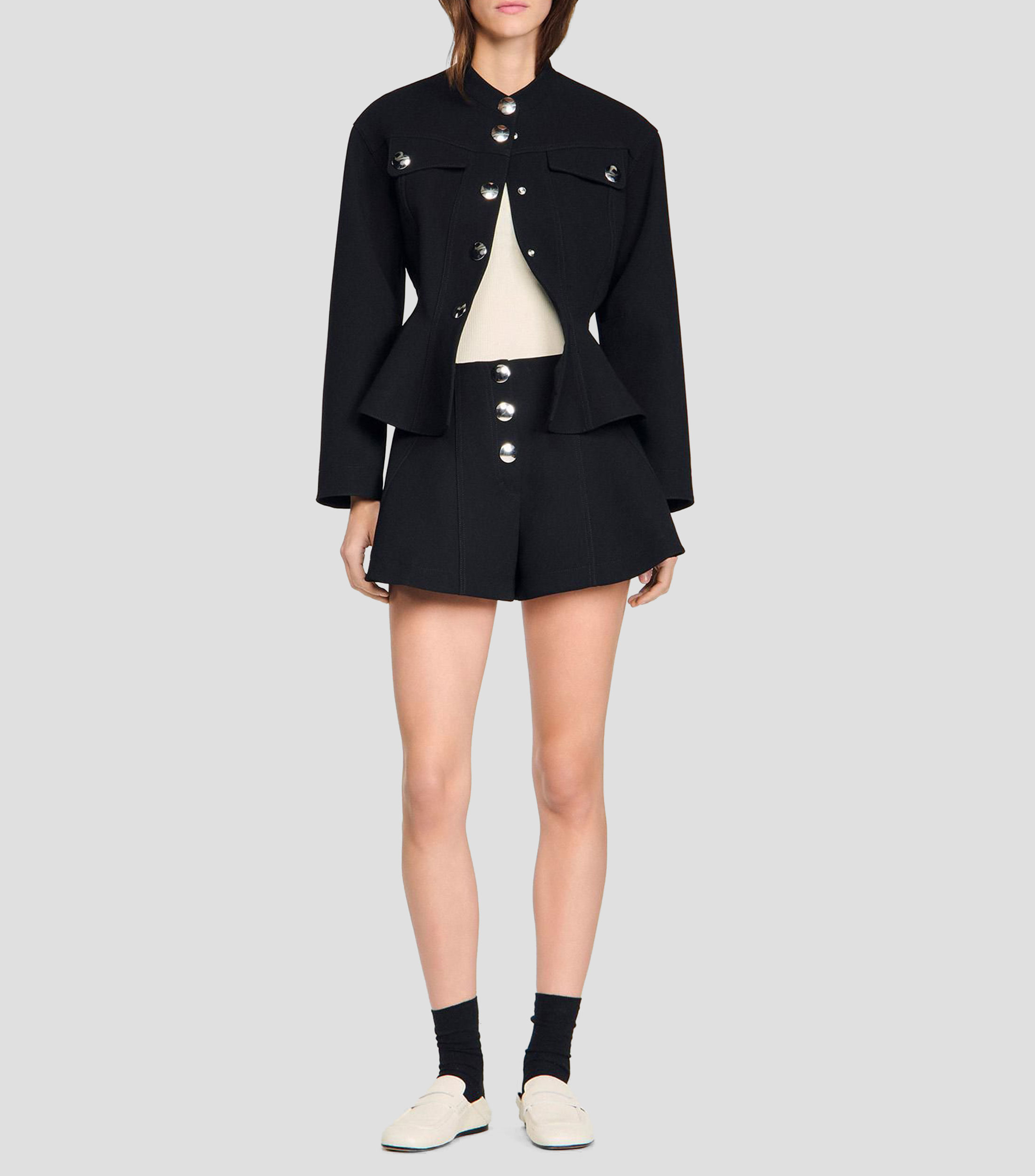 Short liso Mujer