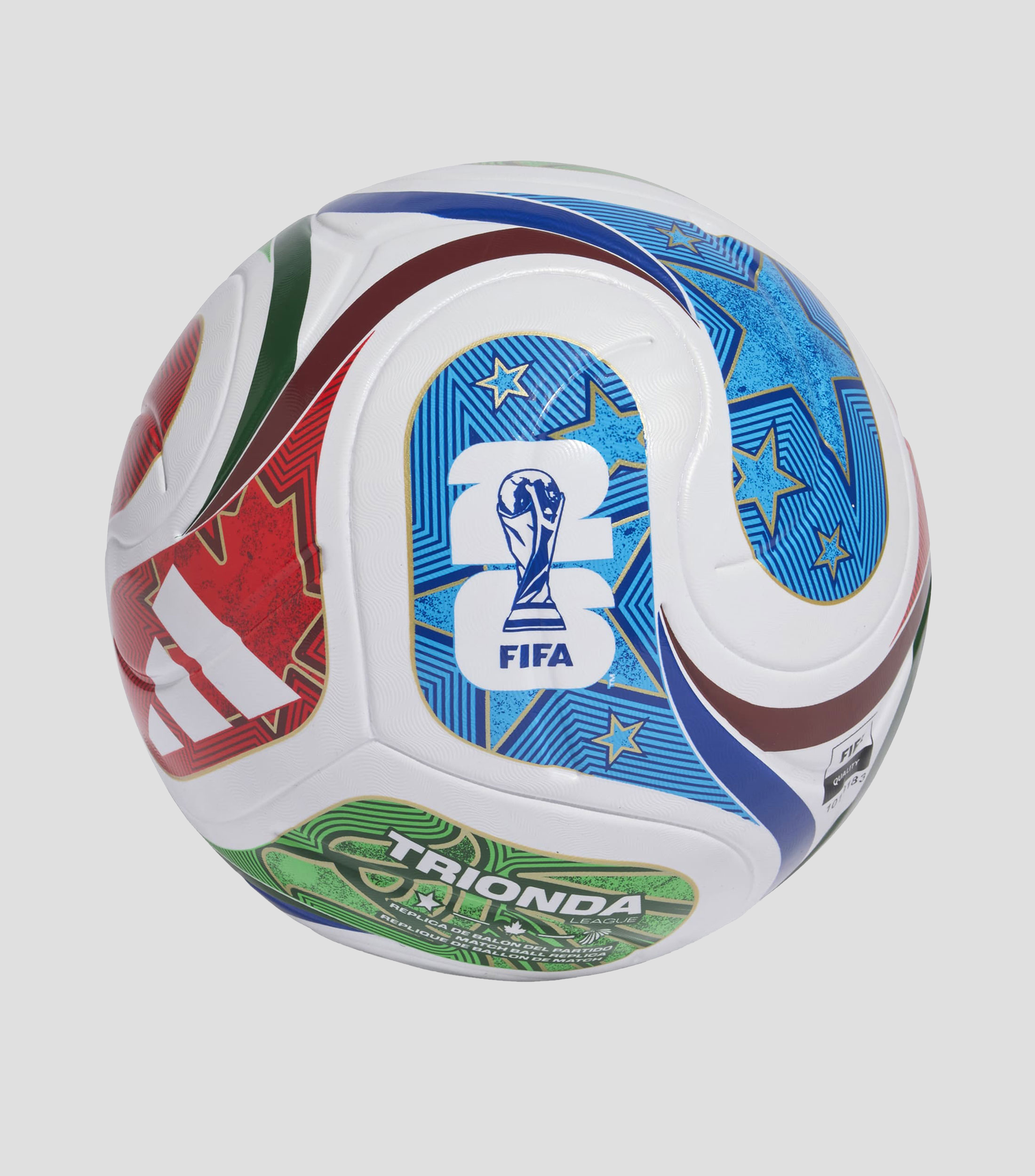 Balón de Fútbol Trionda League FIFA Copa Mundial 2026, Caja de Colección