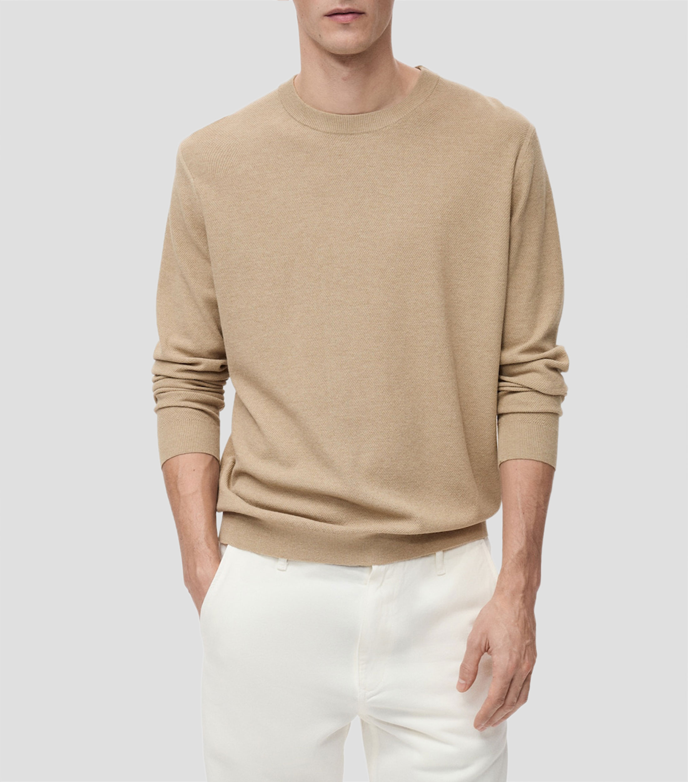 Sueter Cuello Redondo Hombre