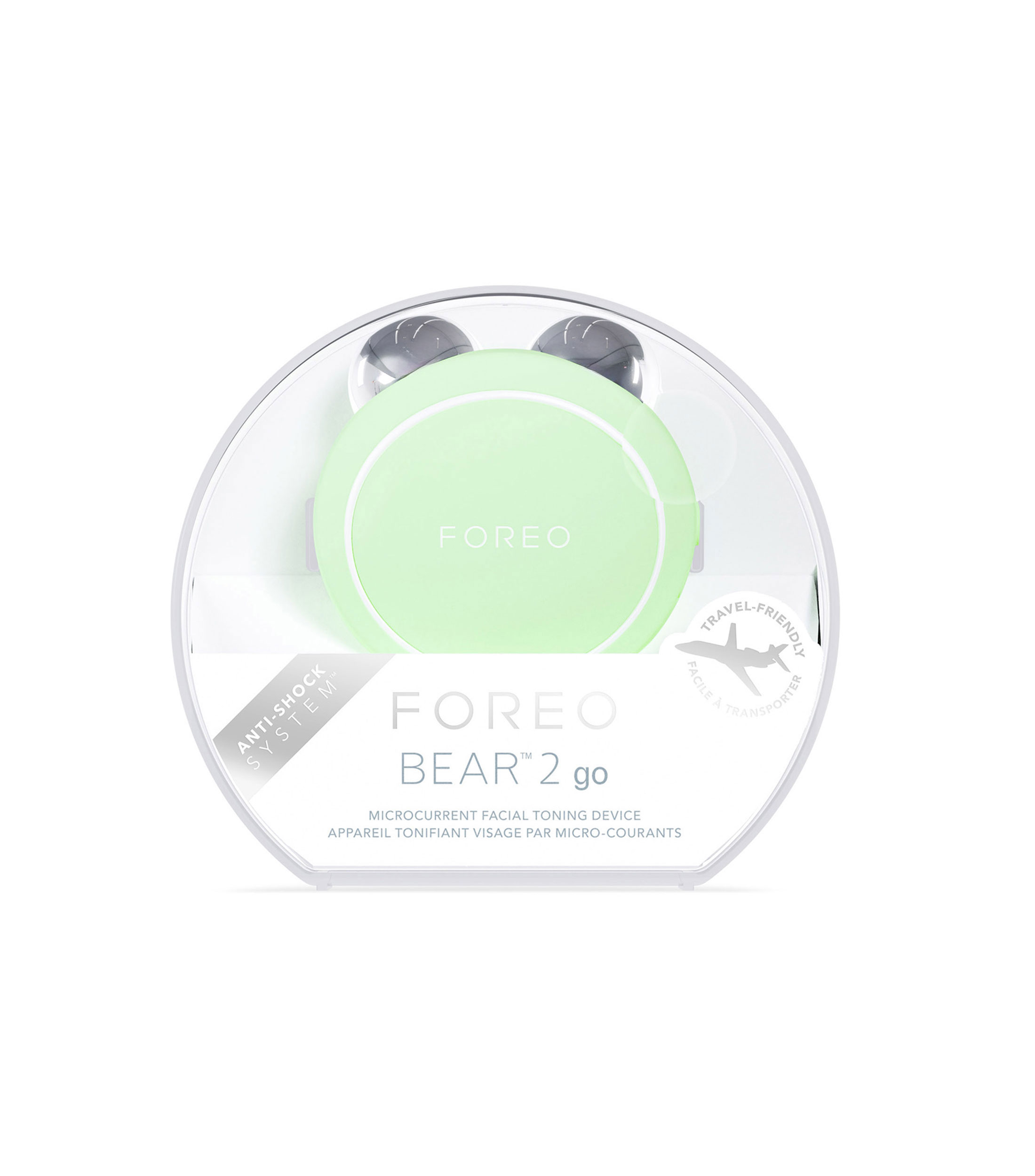 Tonificador facial de microcorrientes BEAR 2 go Pistachio