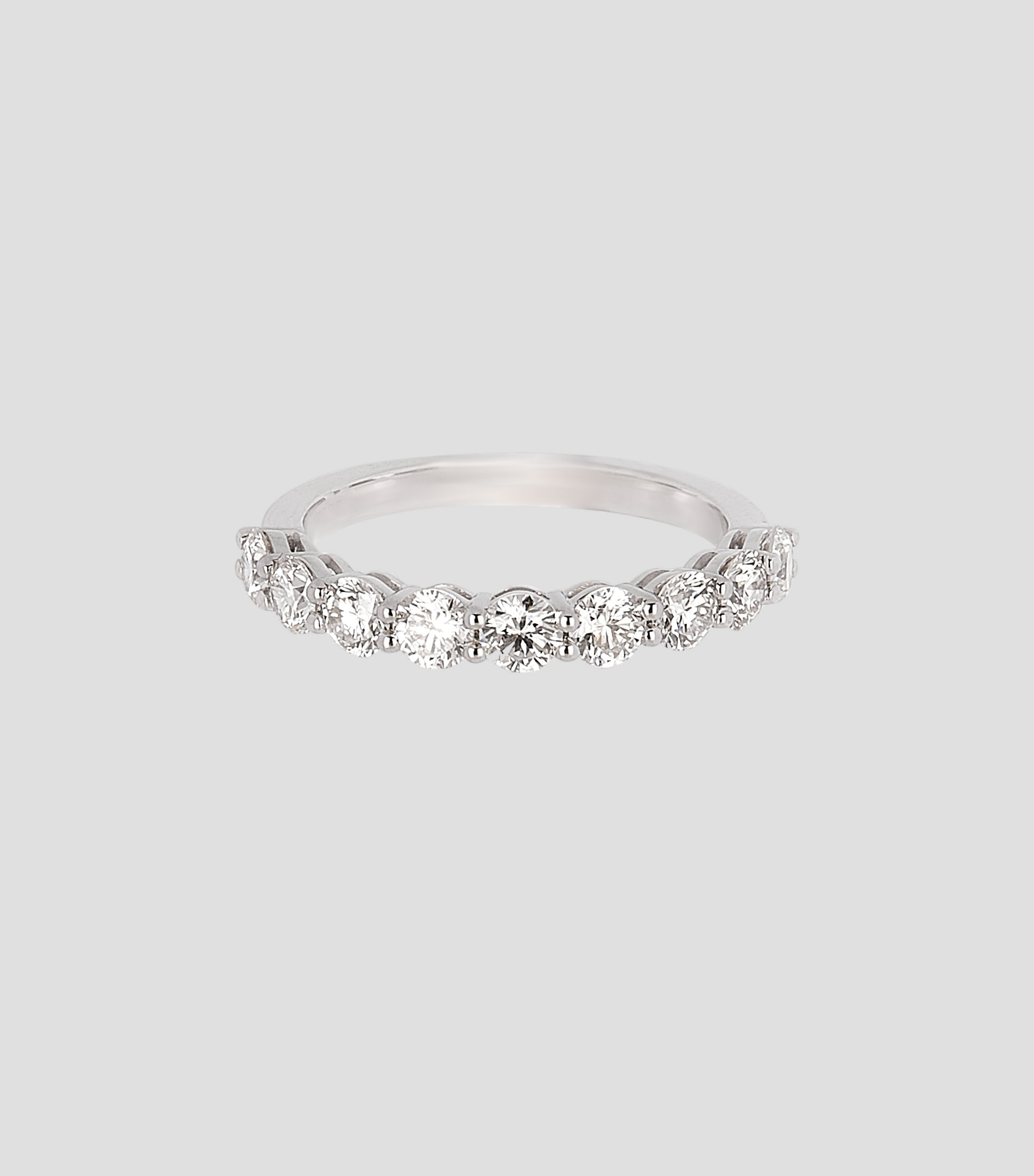 Anillo en oro con Diamantes Mujer