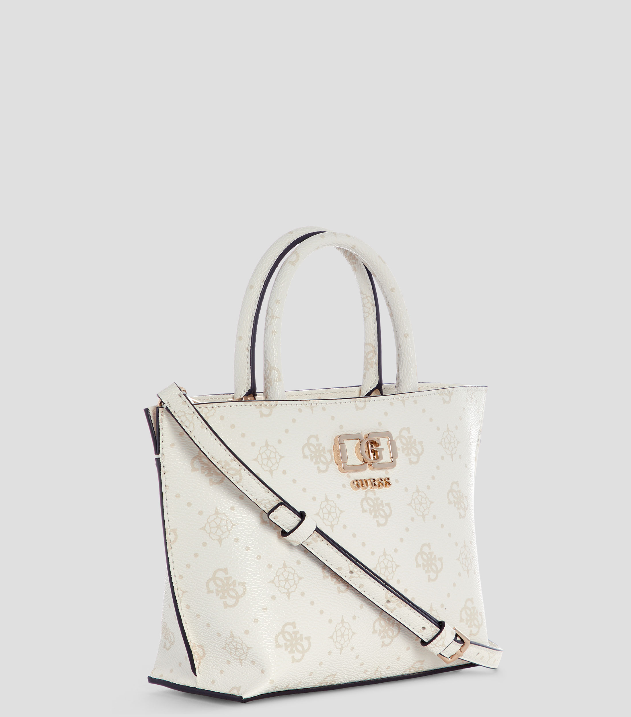Bolsa tote blanca estampada Mujer