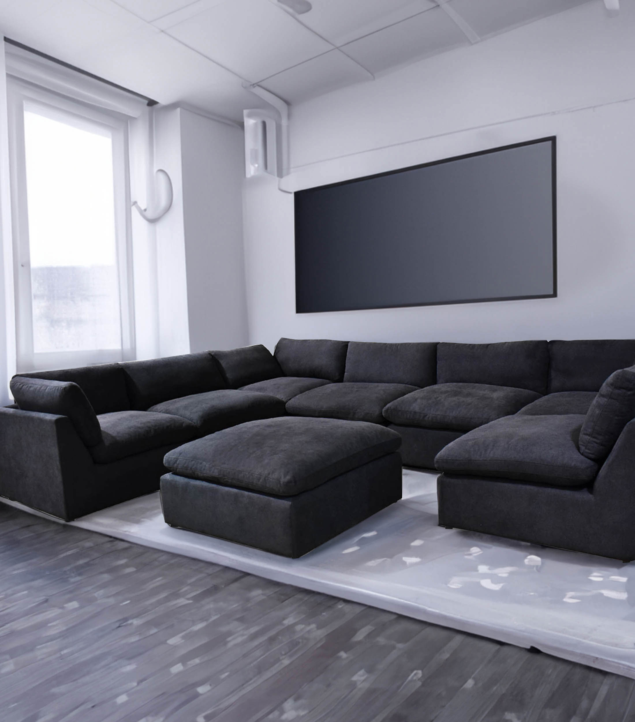 Sillon Modulo Egipto Gris Obscuro