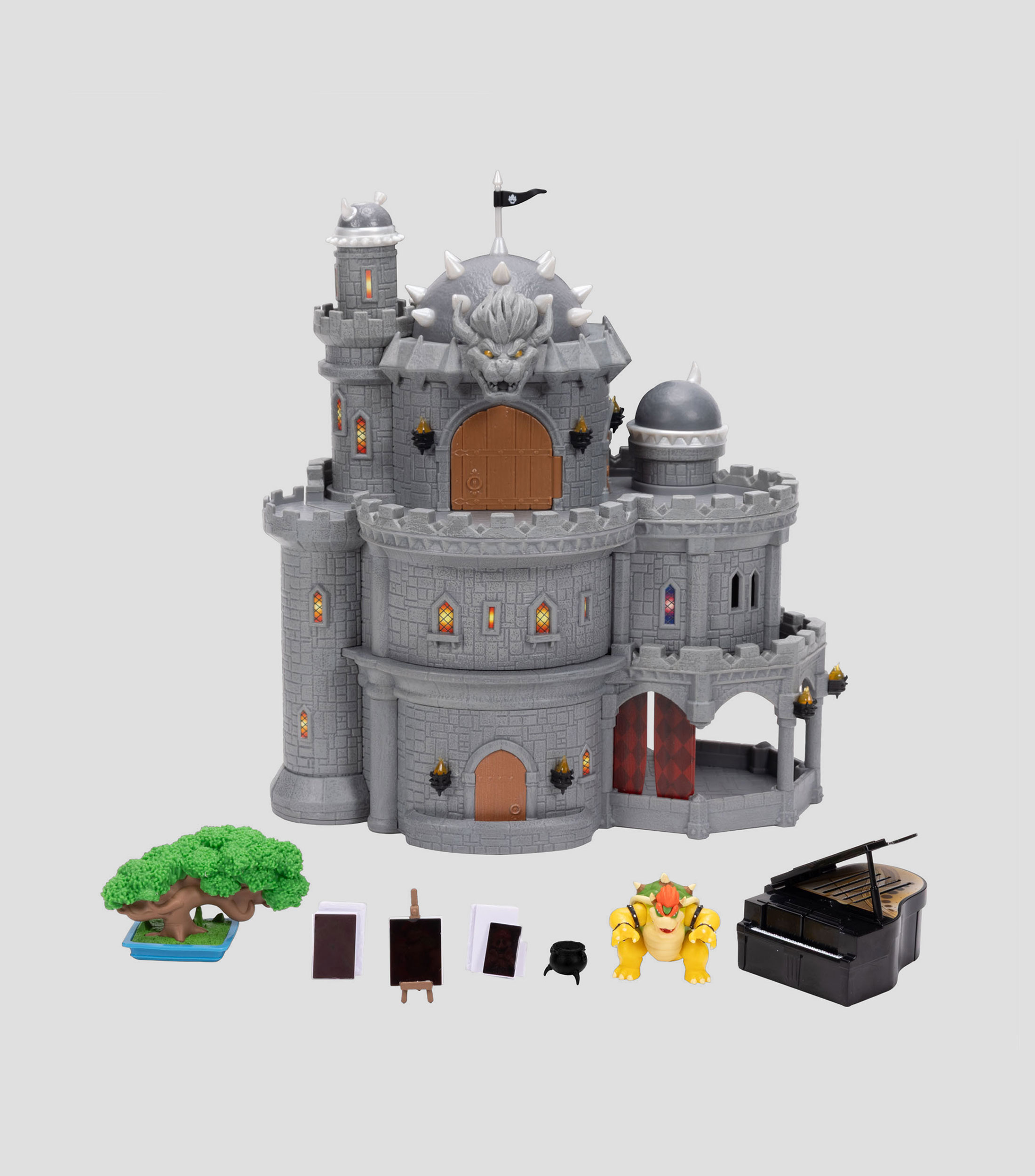 Playset The Super Mario Galaxy Movie - Castillo de Bowser