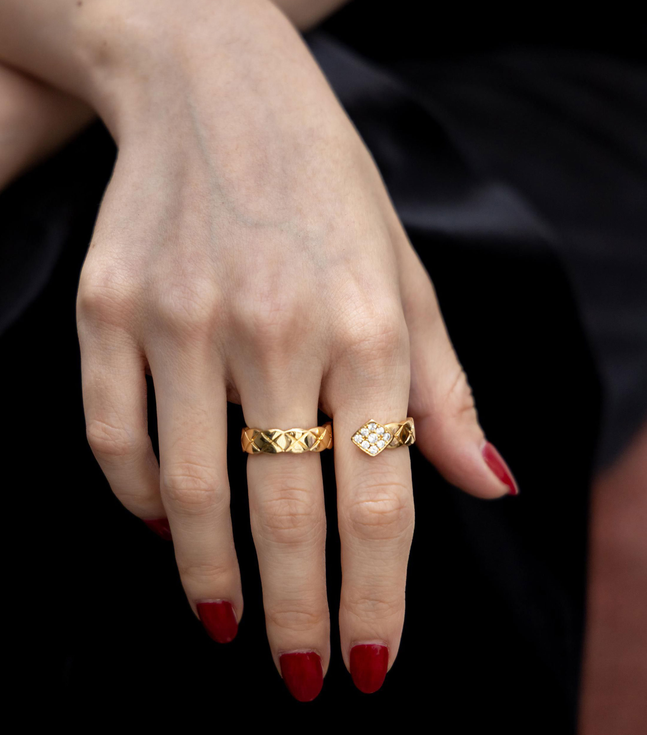 Anillo serpiente con circonia Mujer