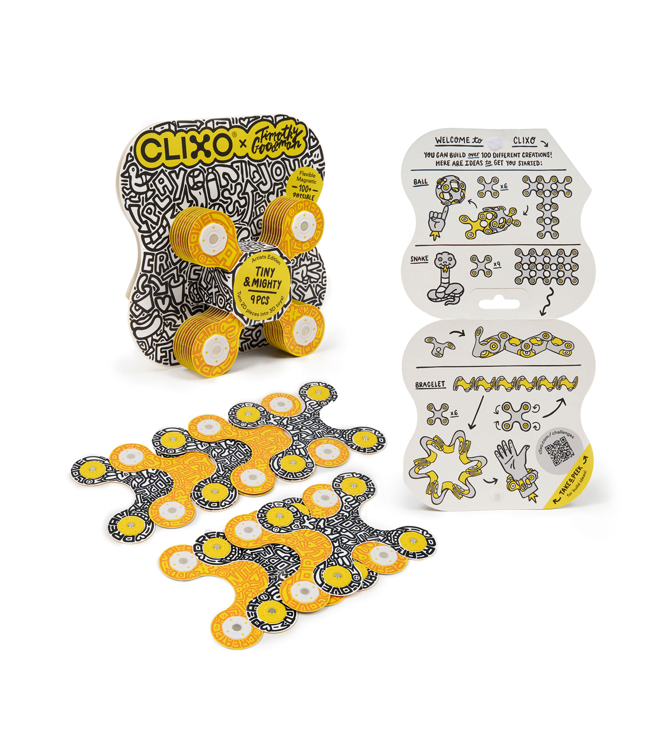 Tiny & Mighty Artist Edition x Timothy Goodman - 9 piezas