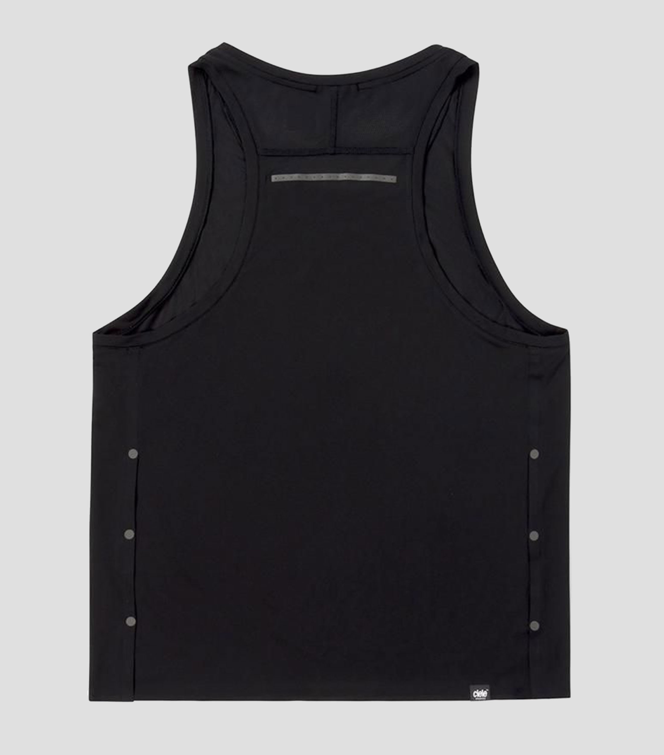 Playera Deportiva para correr cuello redondo sin mangas liso Hombre