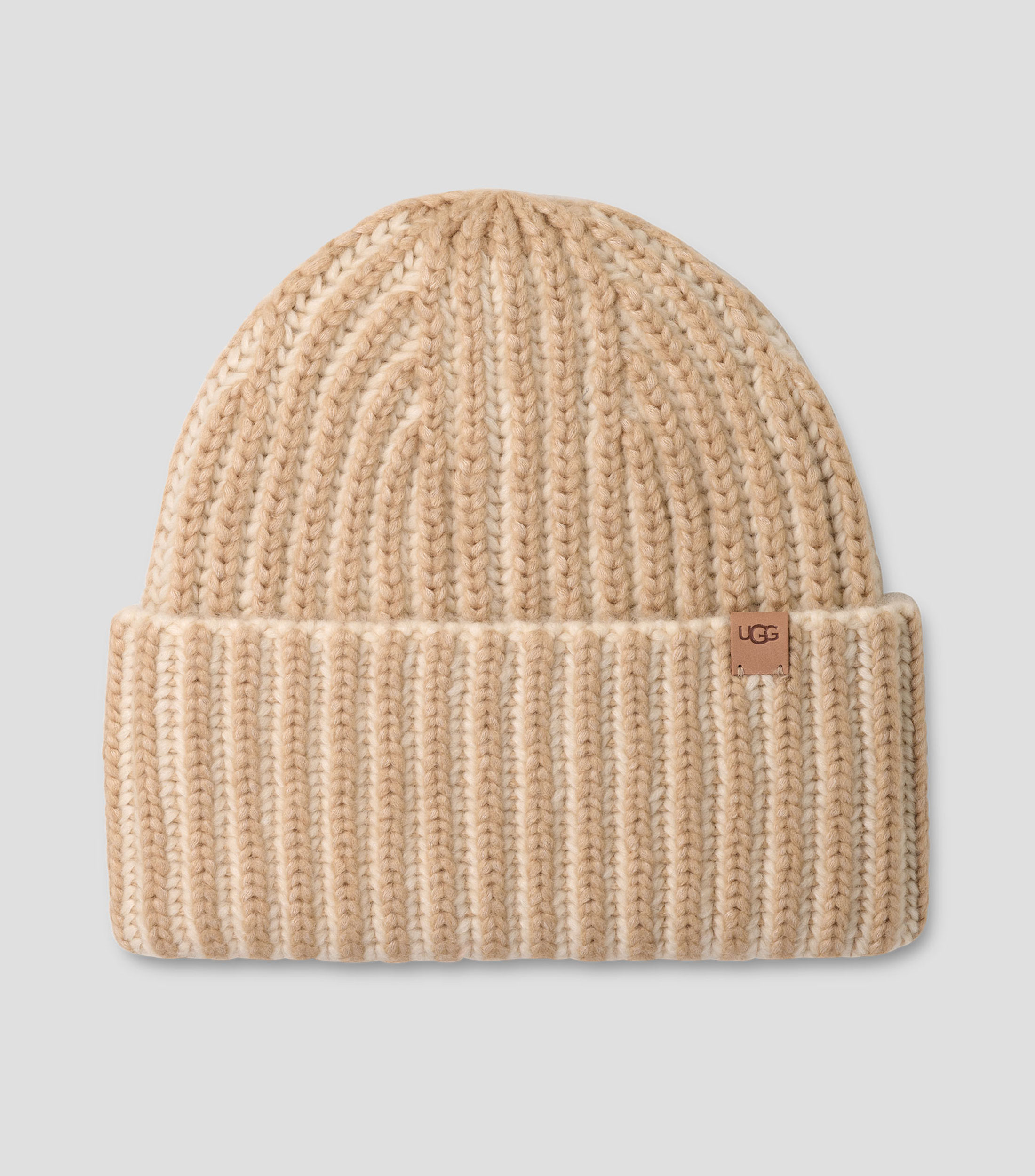 Gorro en tejido de punto liso Mujer