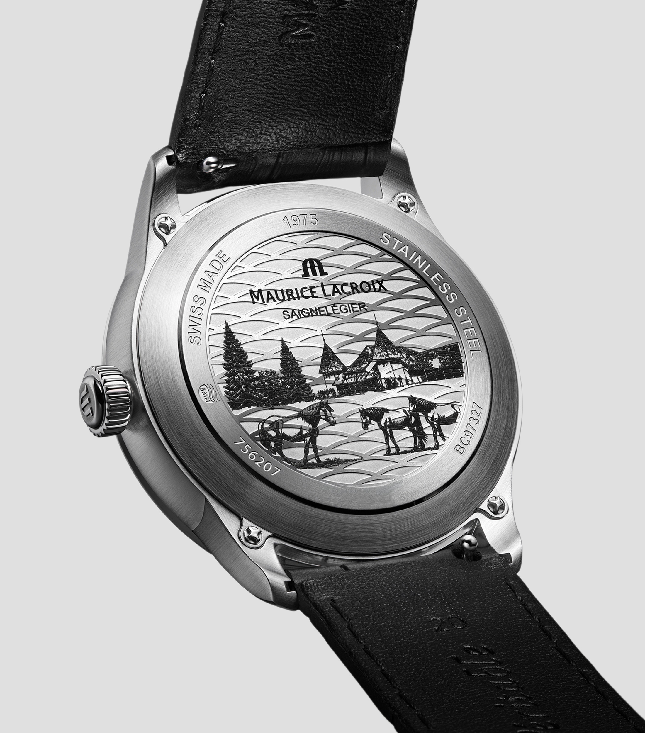 Reloj Unisex 1975 Legacy Moderno Plateado, Gris