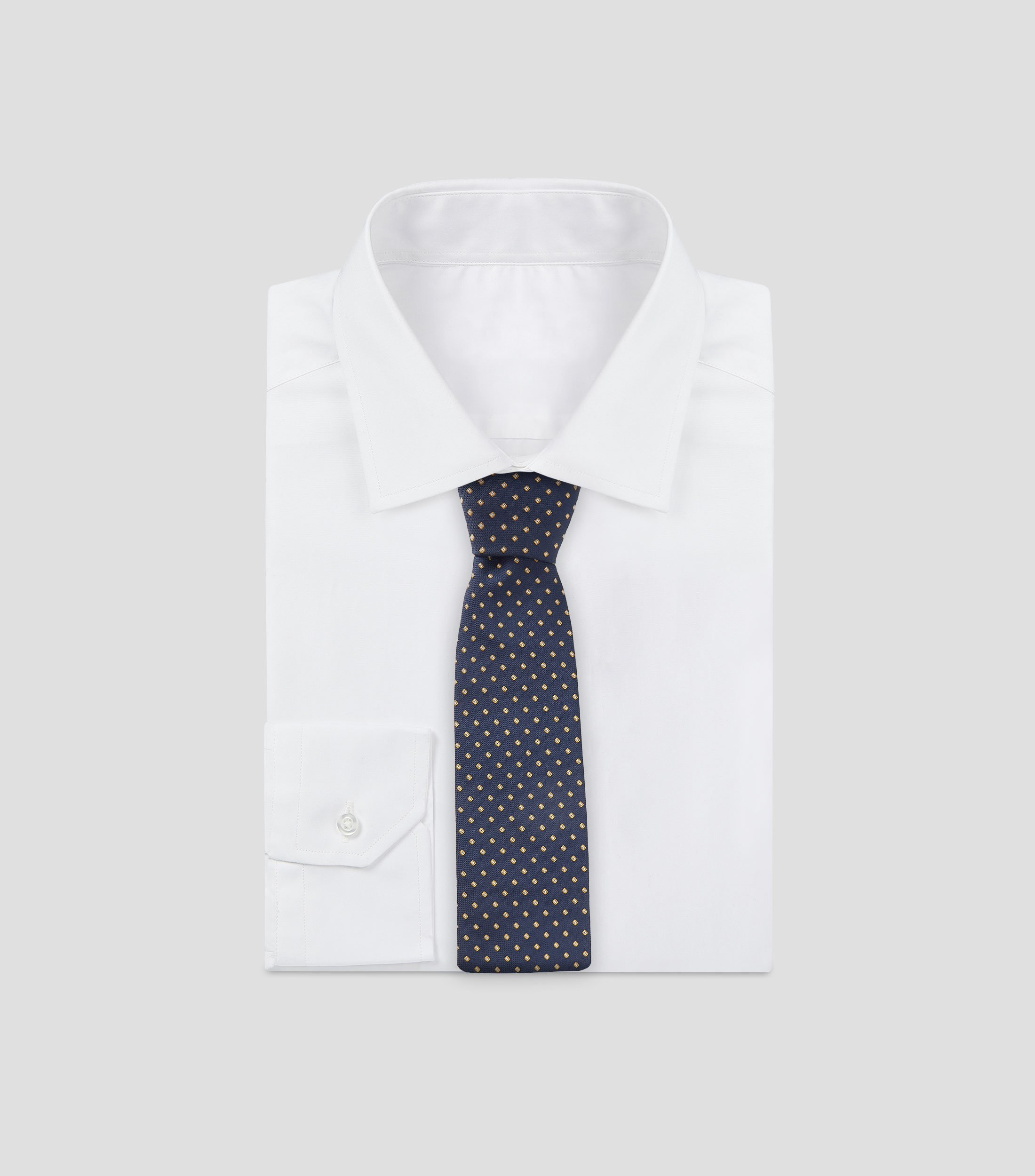 Corbata ancha estampada Hombre