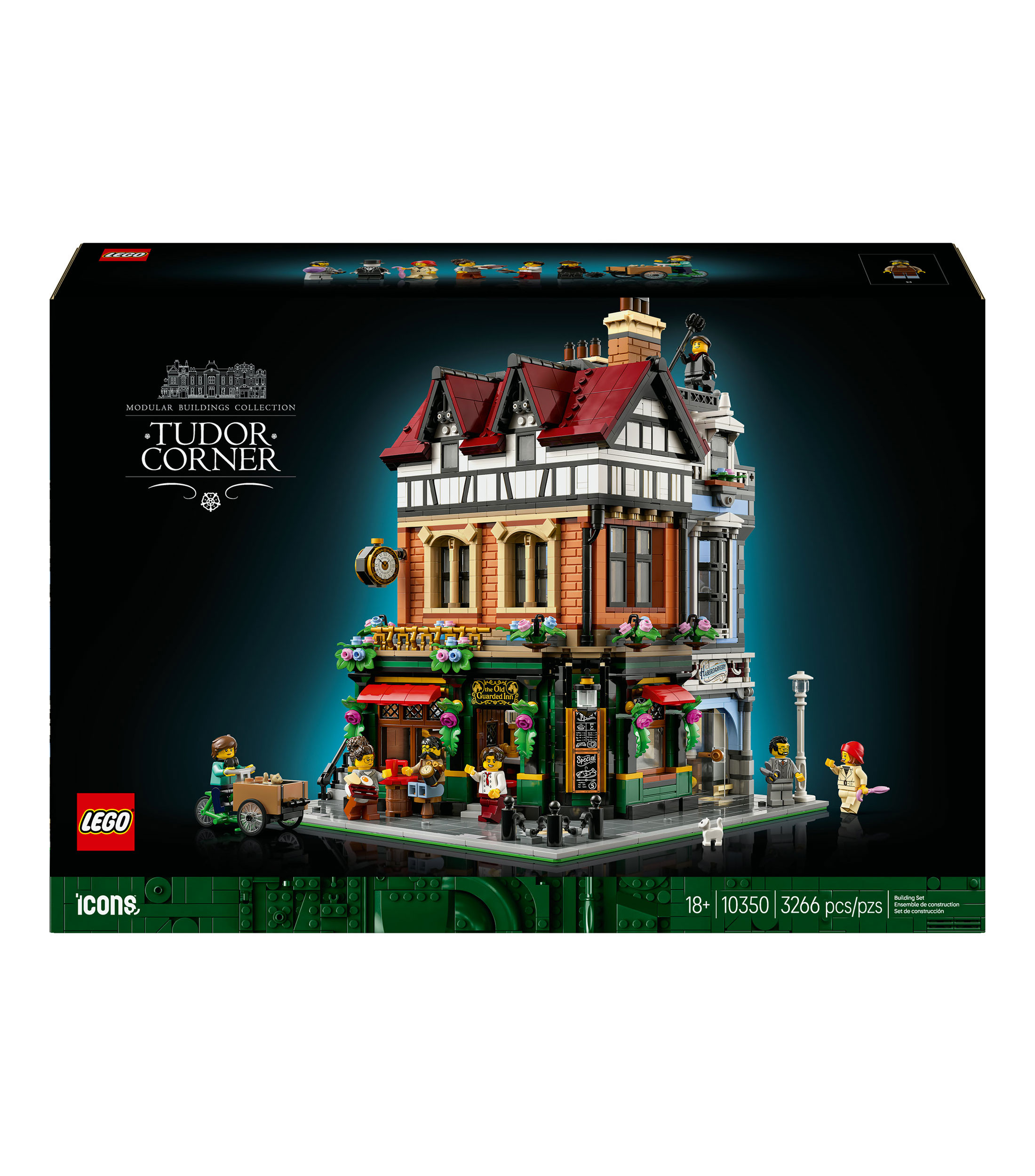 Lego Icons Esquina Tudor Kit de construcción 10350