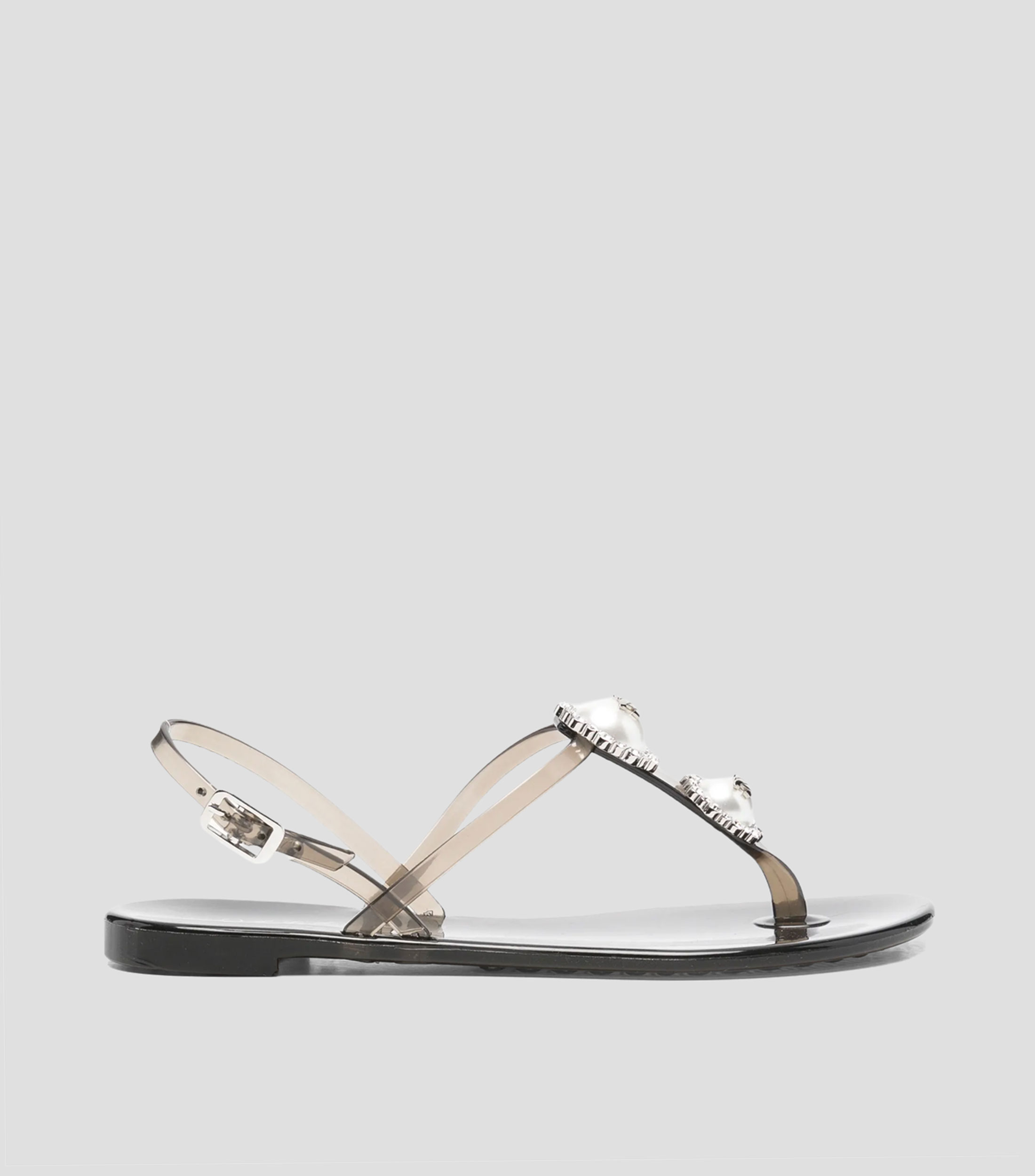 Sandalias planas Jelly Pearl Beach Mujer