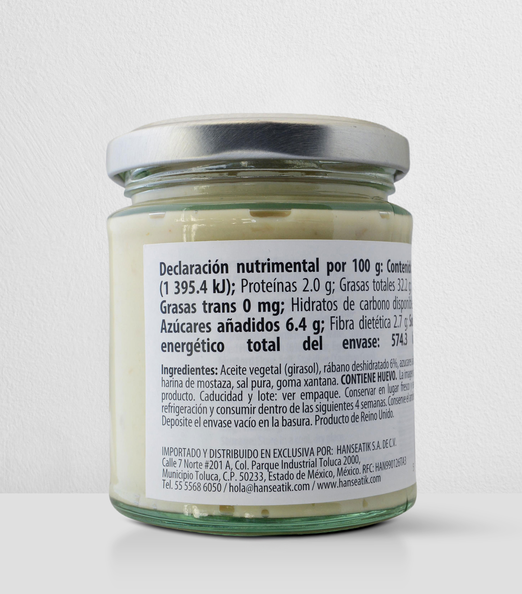 Salsa de Rábano, 170 g