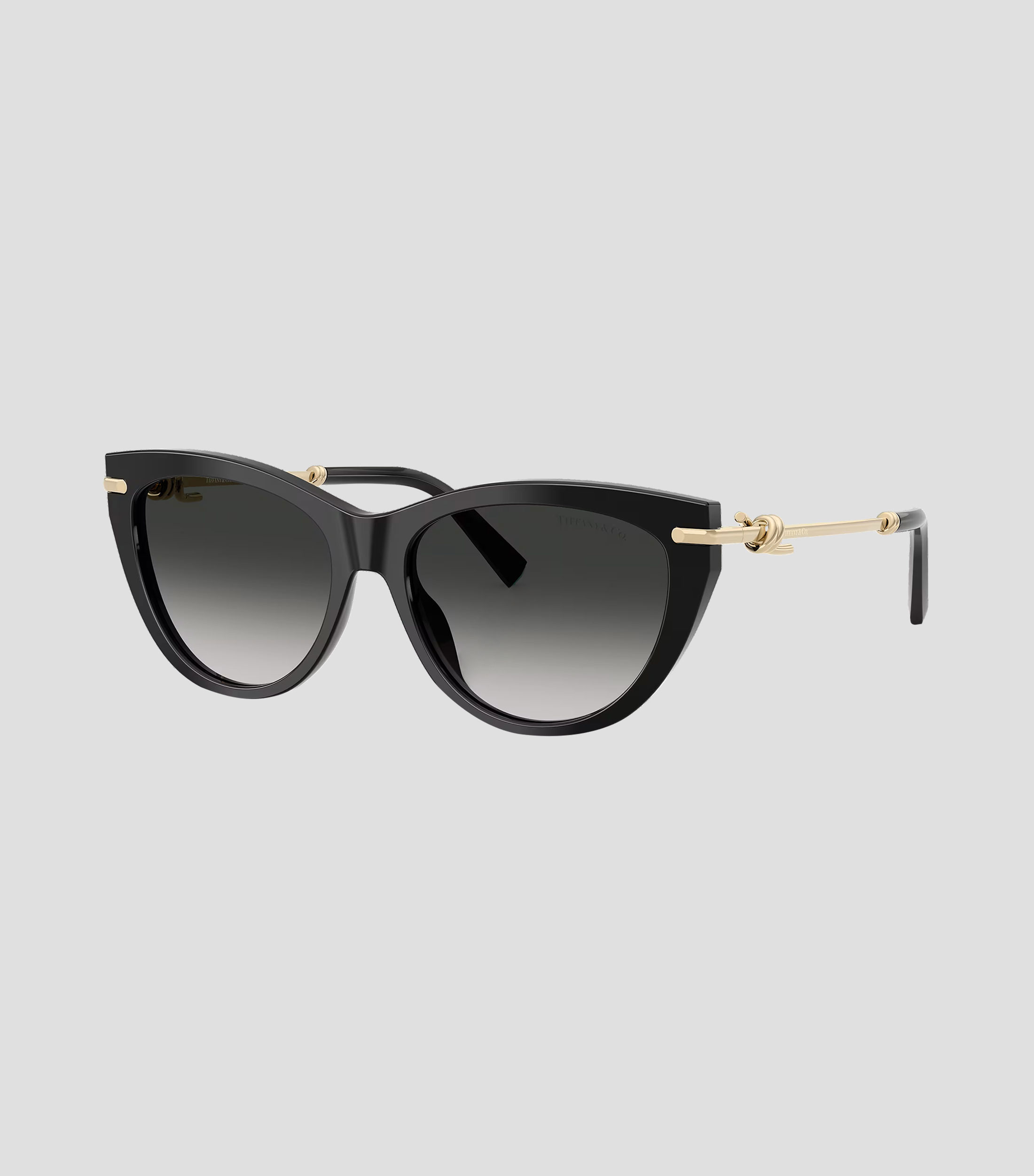 Lentes de sol ojo de gato negro Mujer