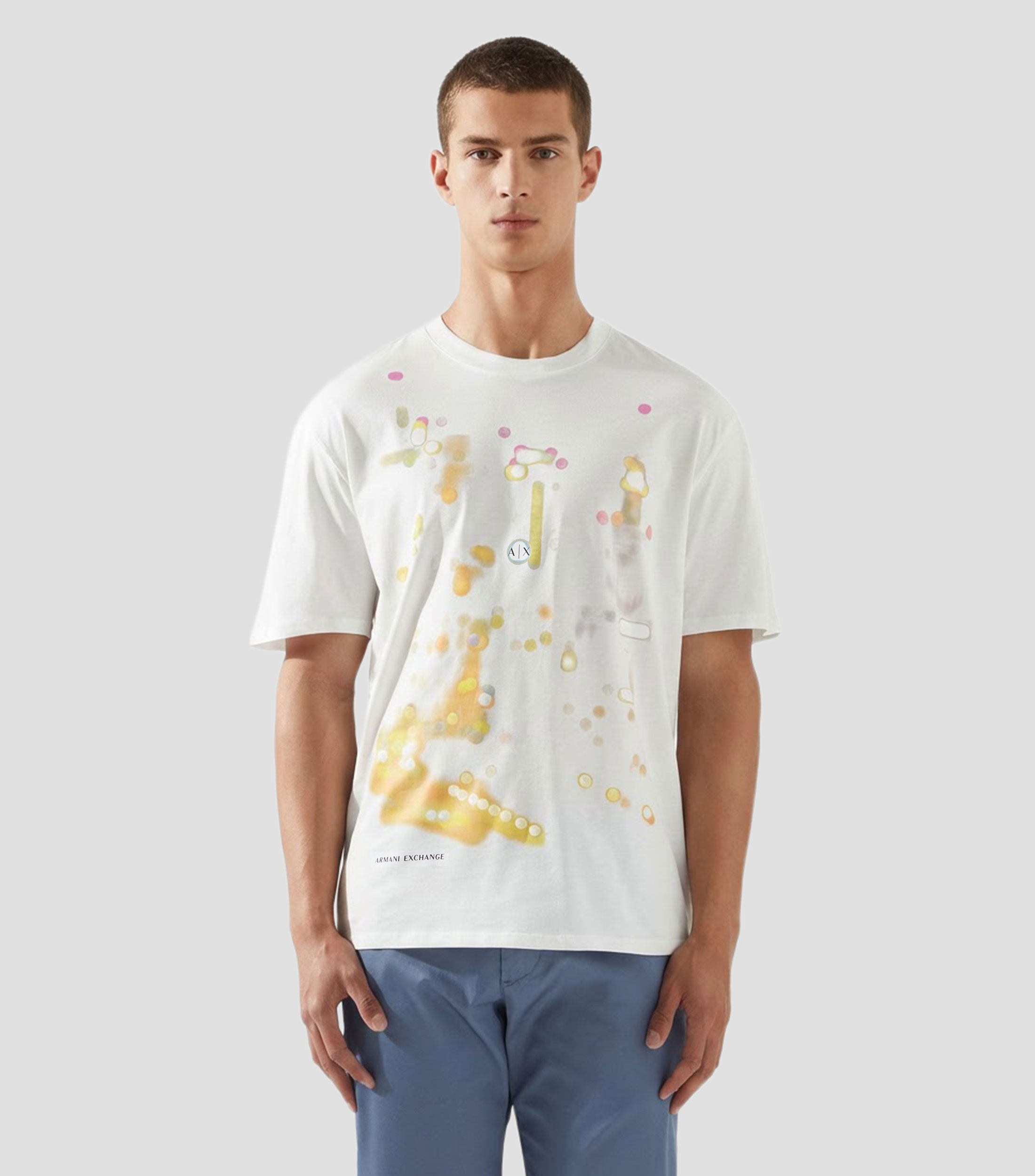 Playera estampada de manga corta Hombre
