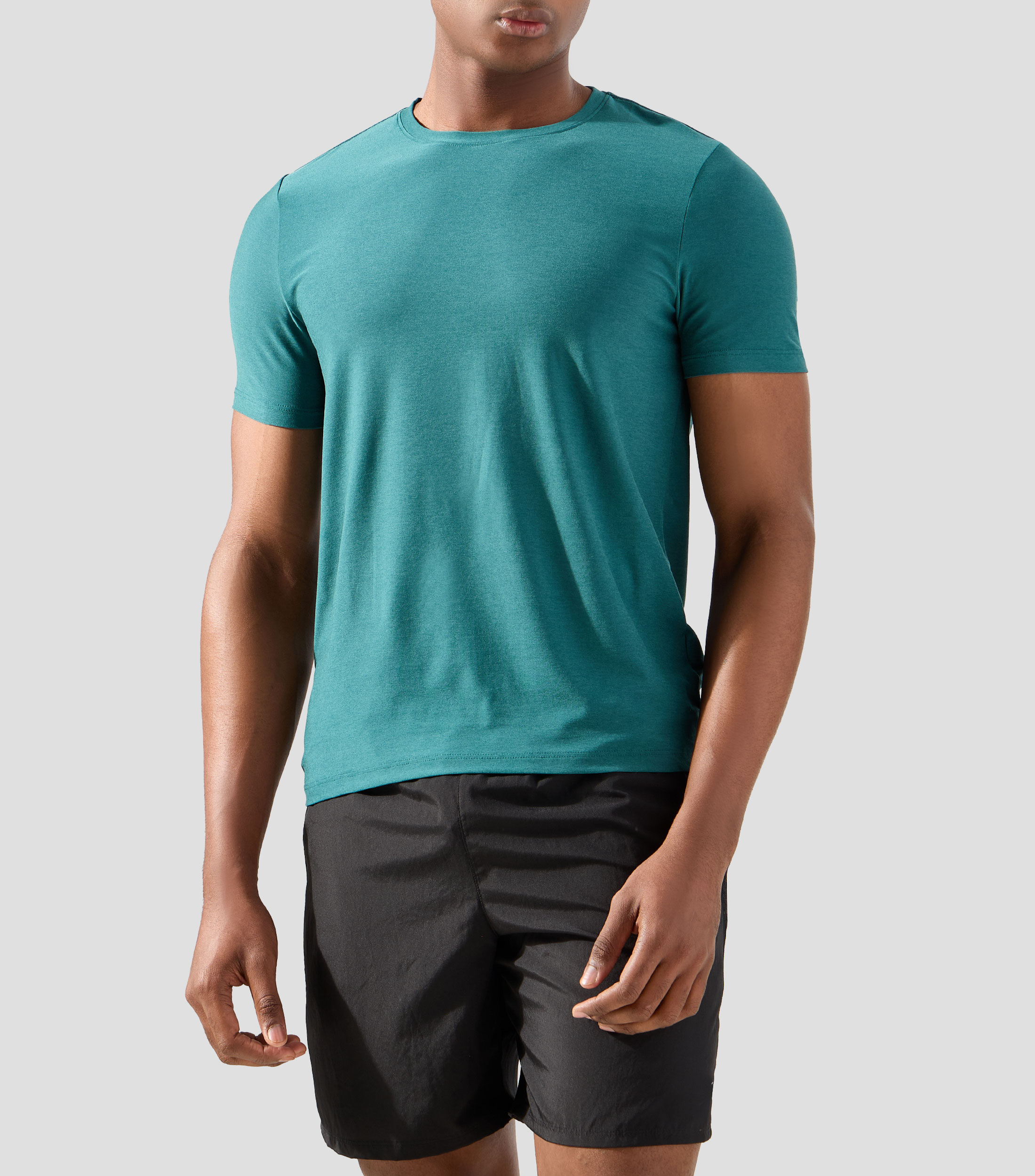 Playera casual Always Beyond cuello redondo manga corta lisa Hombre