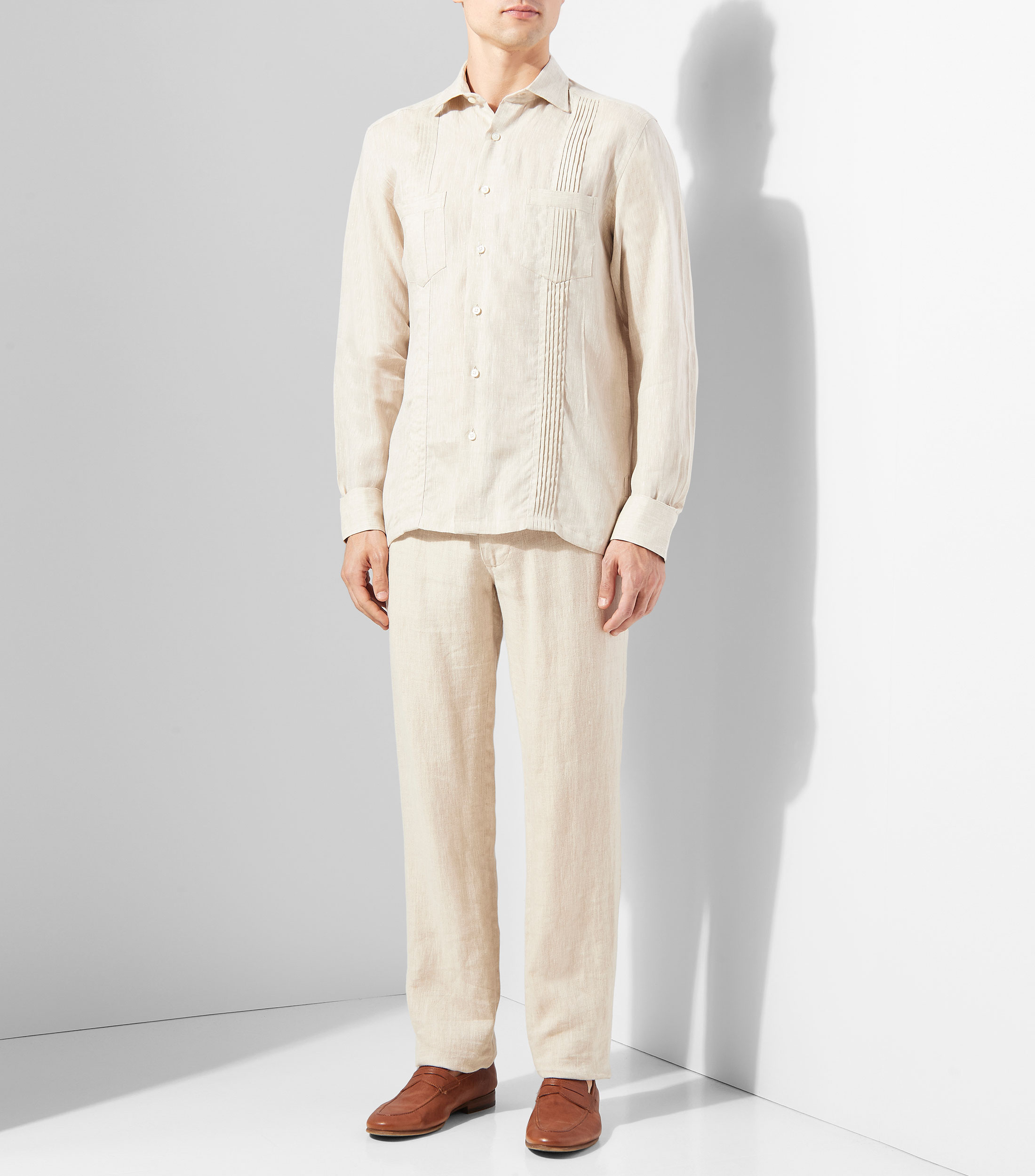 Guayabera Manga Larga Hombre