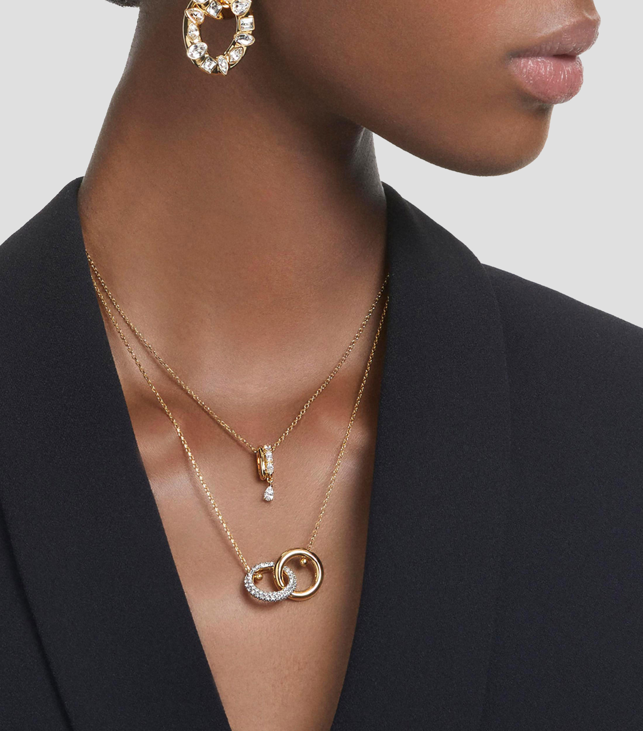 Collar con dije Bucle entrelazado Dextera Mujer