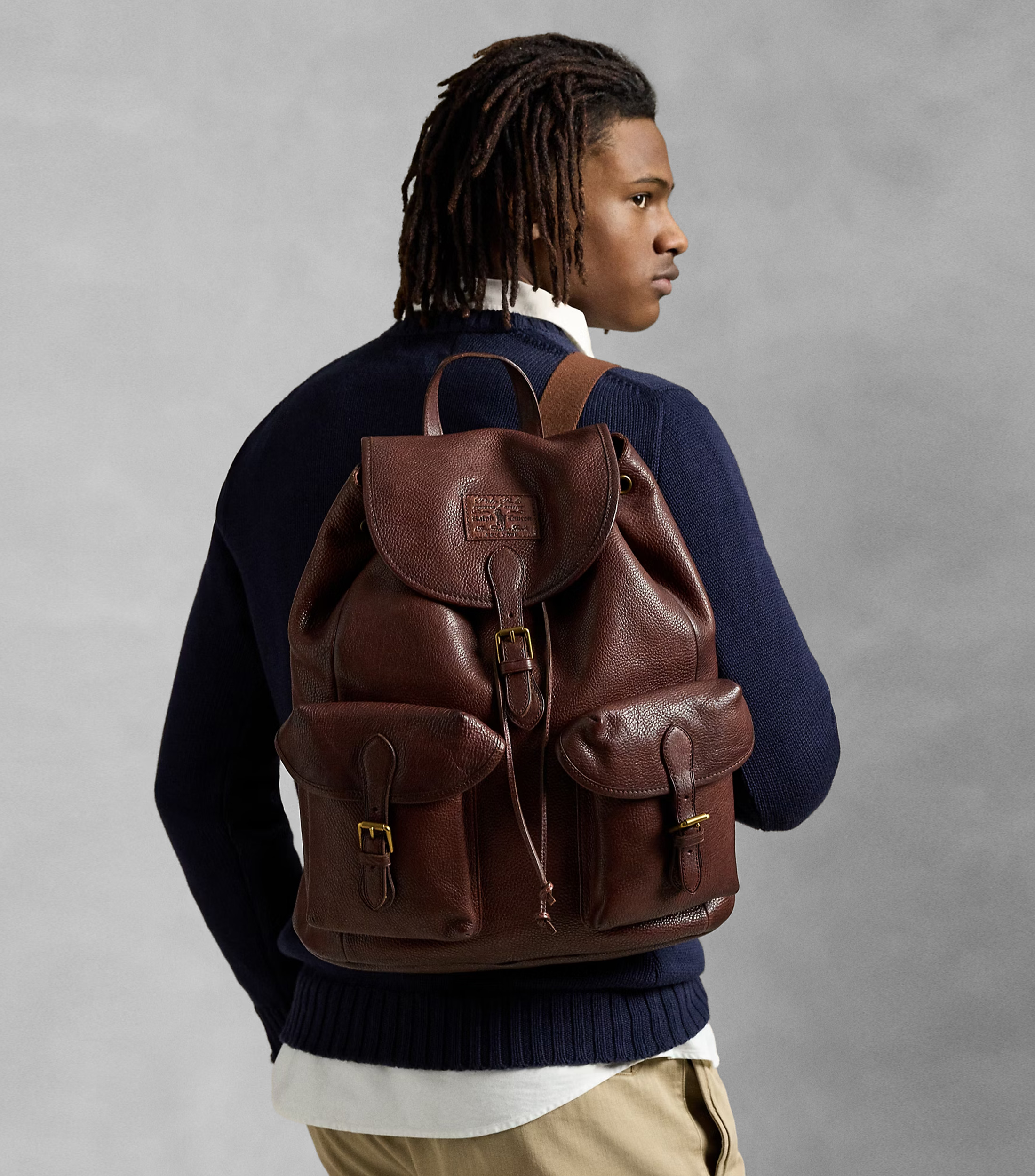 Mochila texturizada Hombre