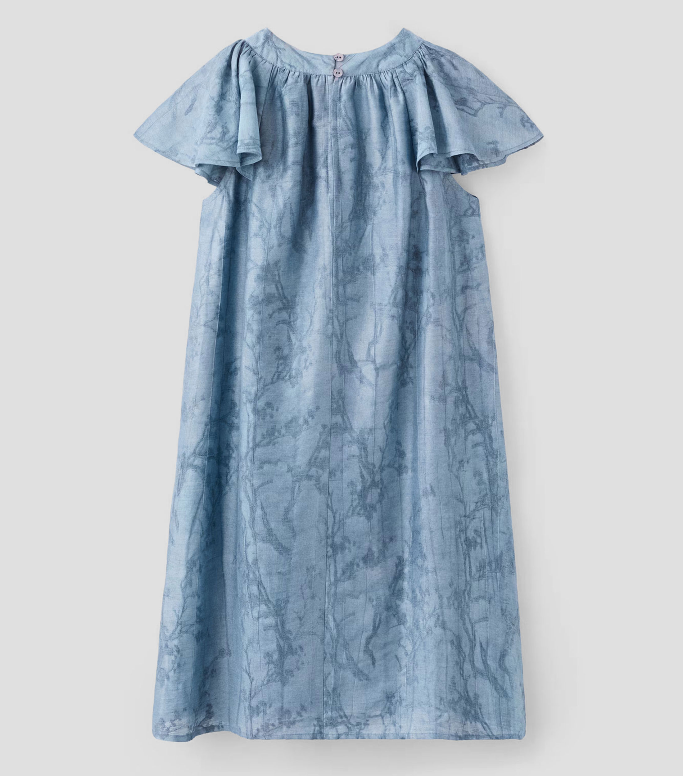 Vestido con microdiseños Niña