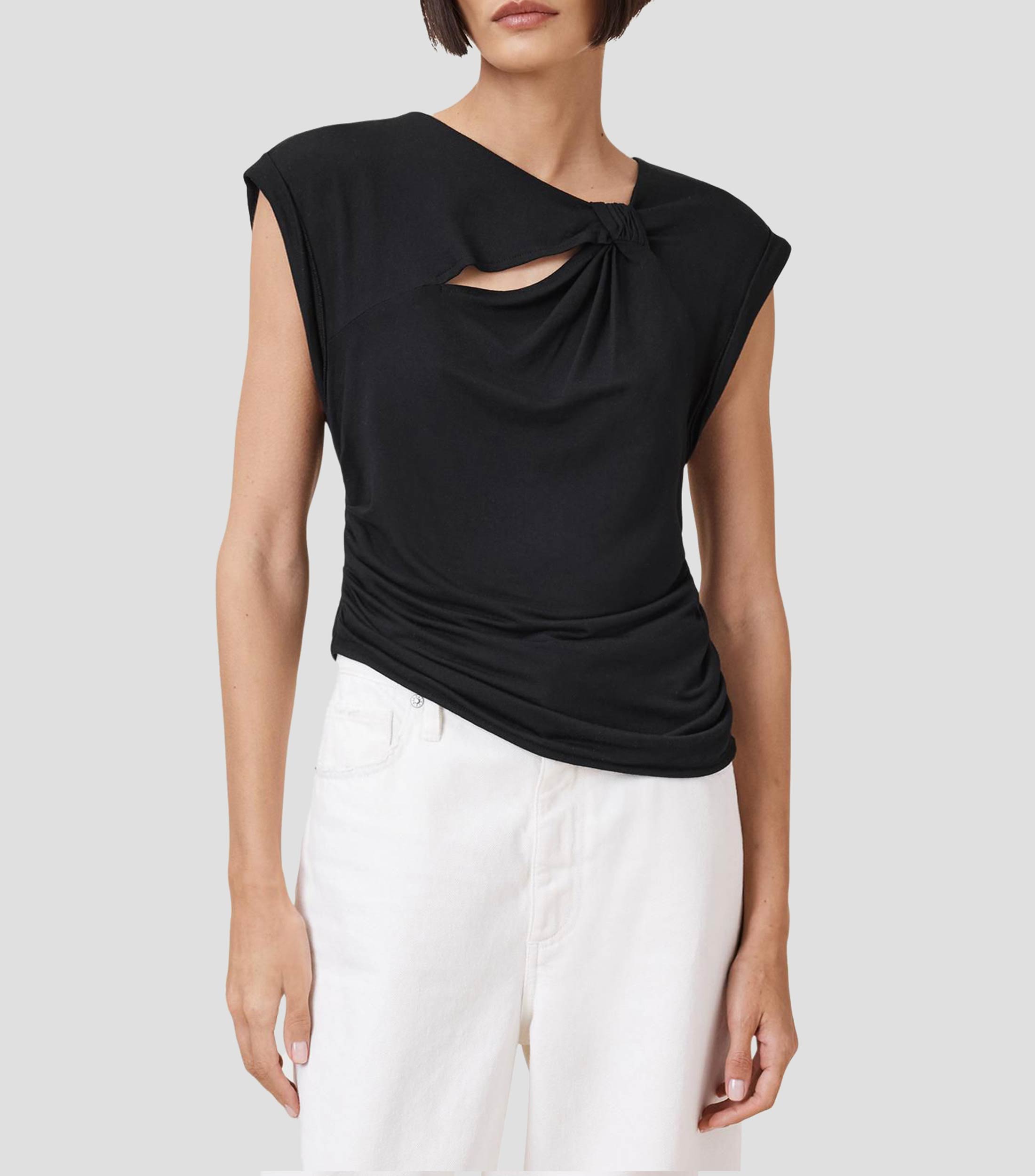 Blusa sin mangas Mujer