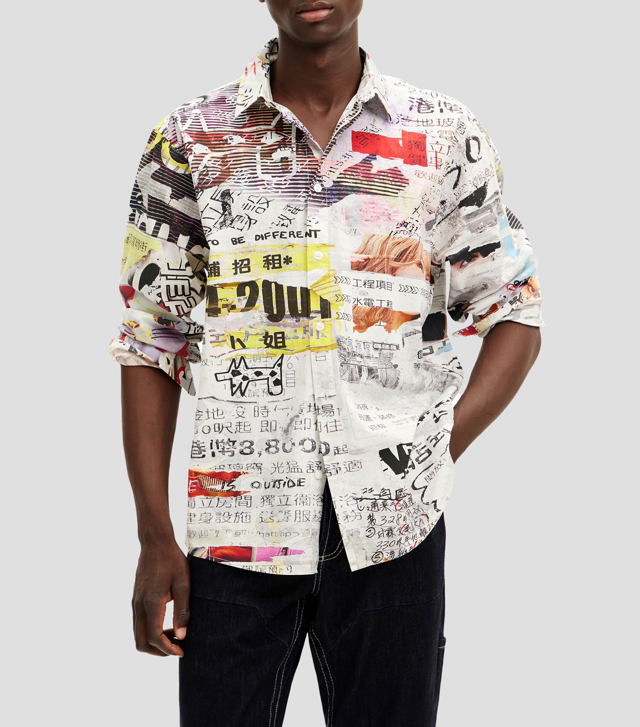 Camisas desigual rebajas top