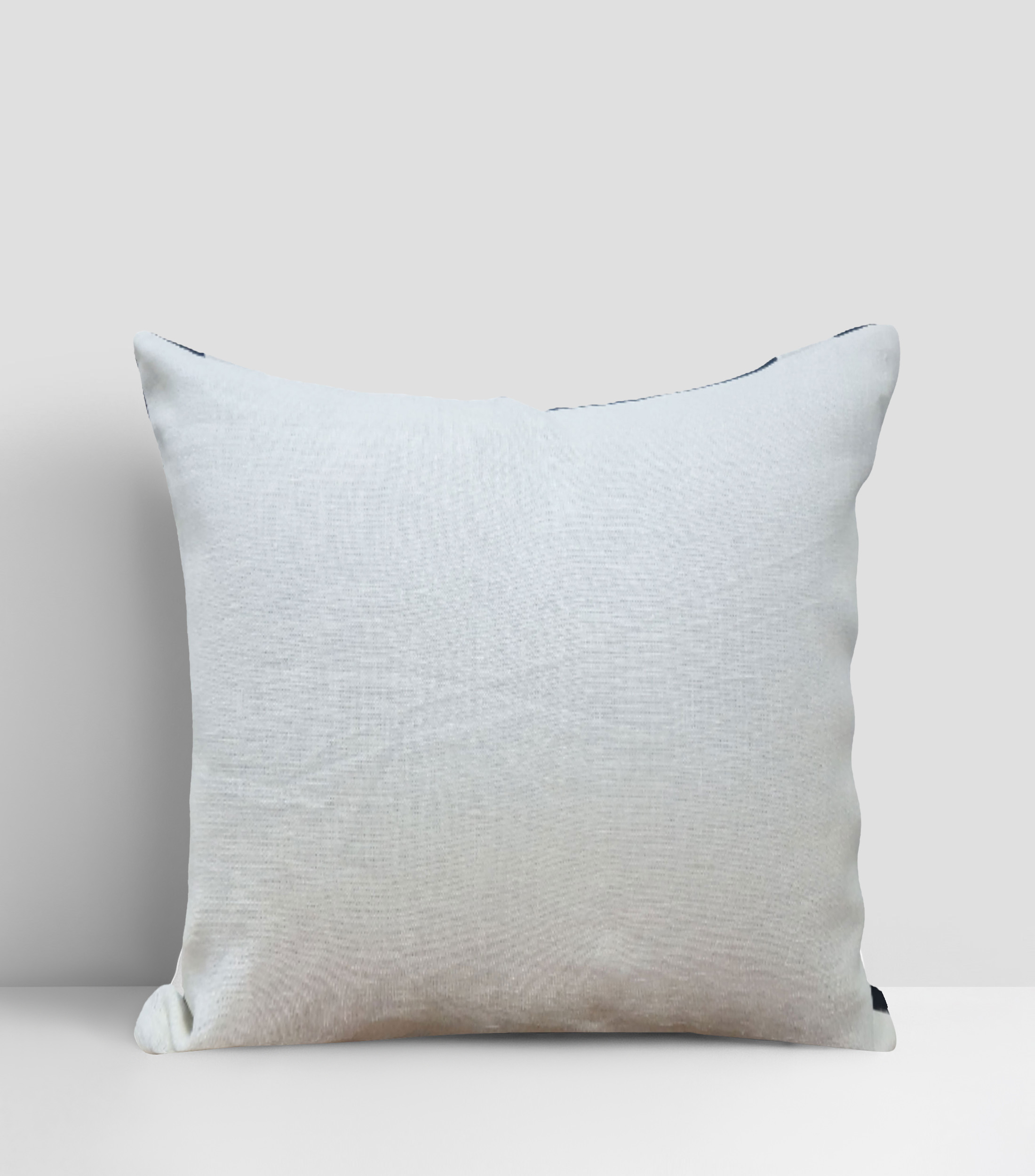 Cojín Decorativo Kashmir Blanco y Azul