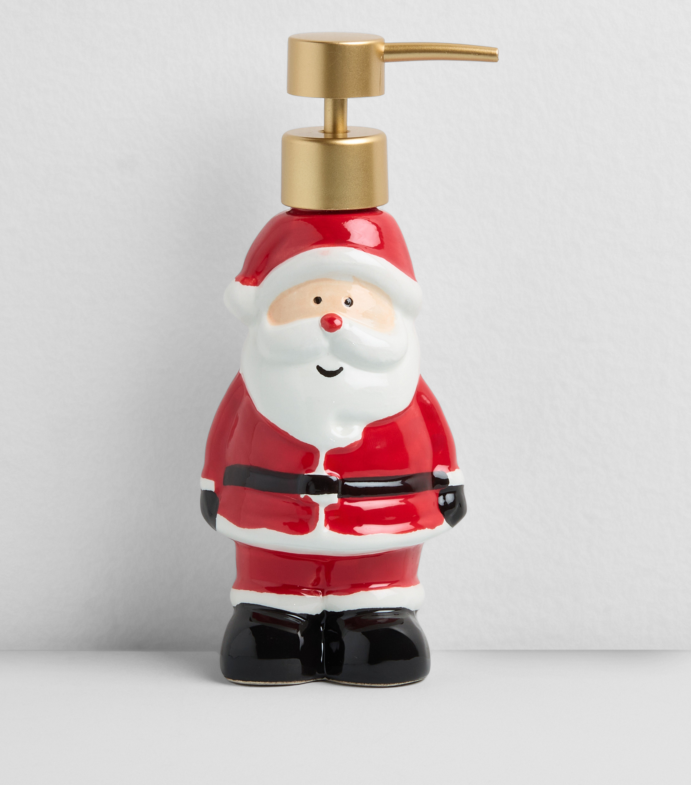 Dispensador de Jabón Santa Claus en Cerámica