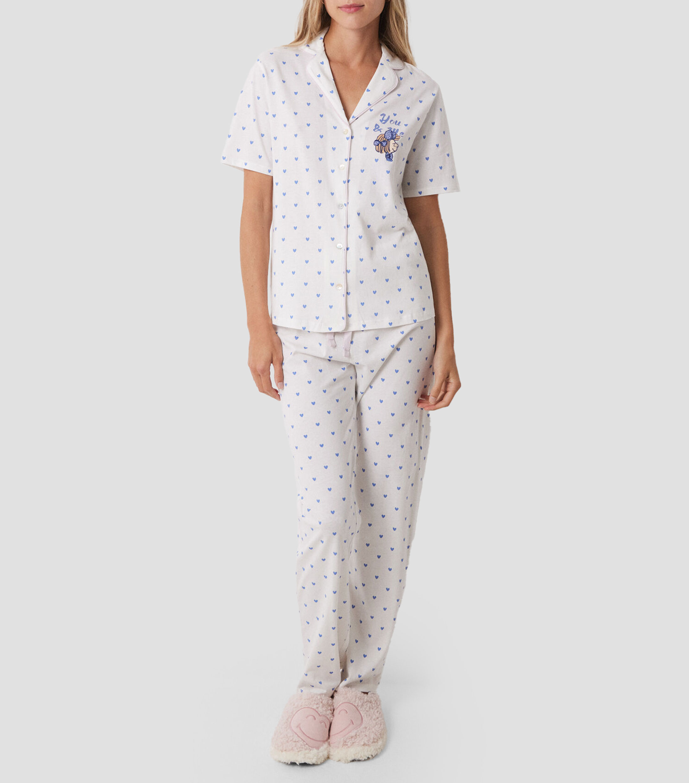 Women'secret Pigiama Da Donna In Morbido Tessuto - Set Completo Per Il Massimo Comfort Notturno