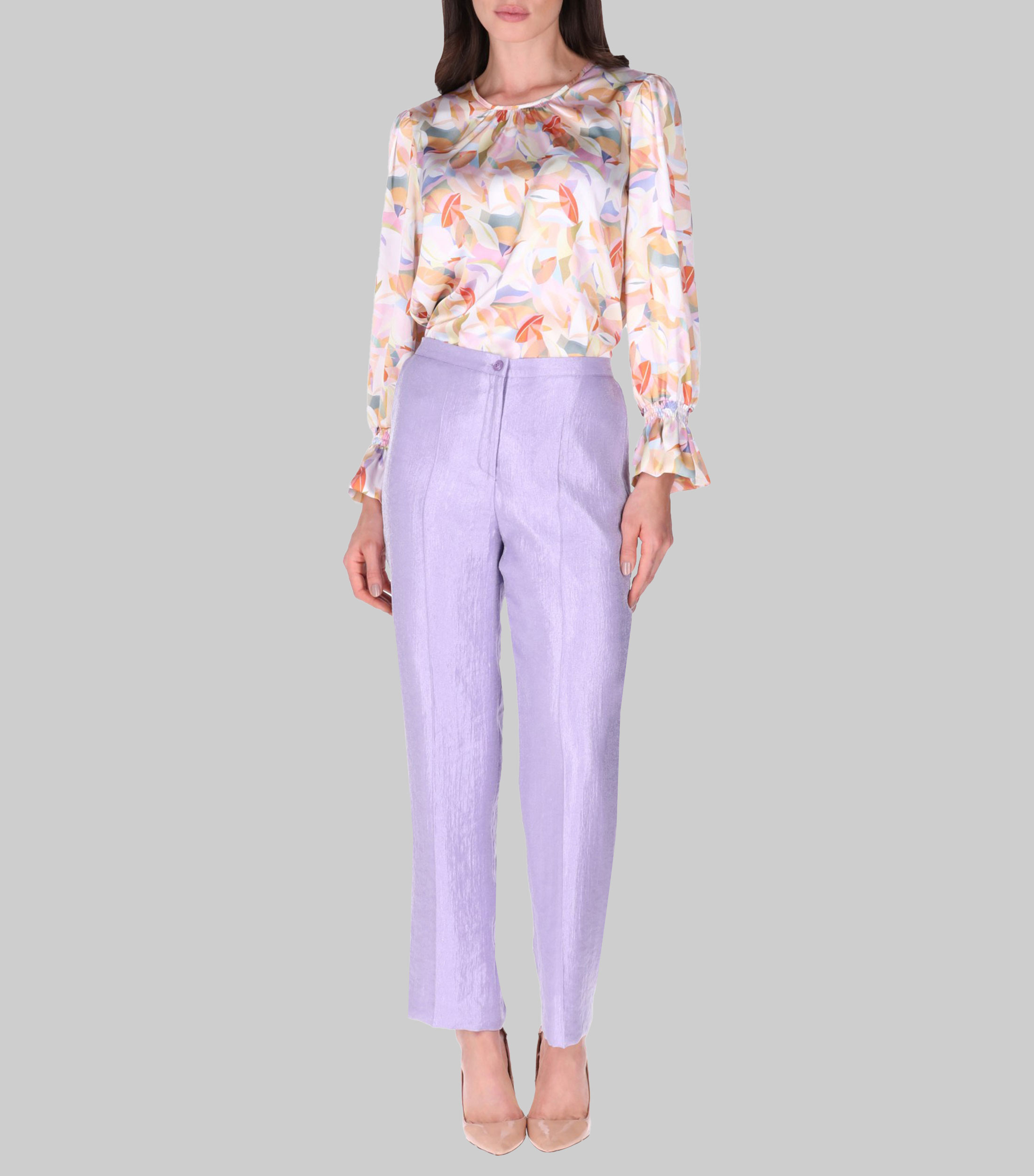 Pantalón satinado Petite Mujer