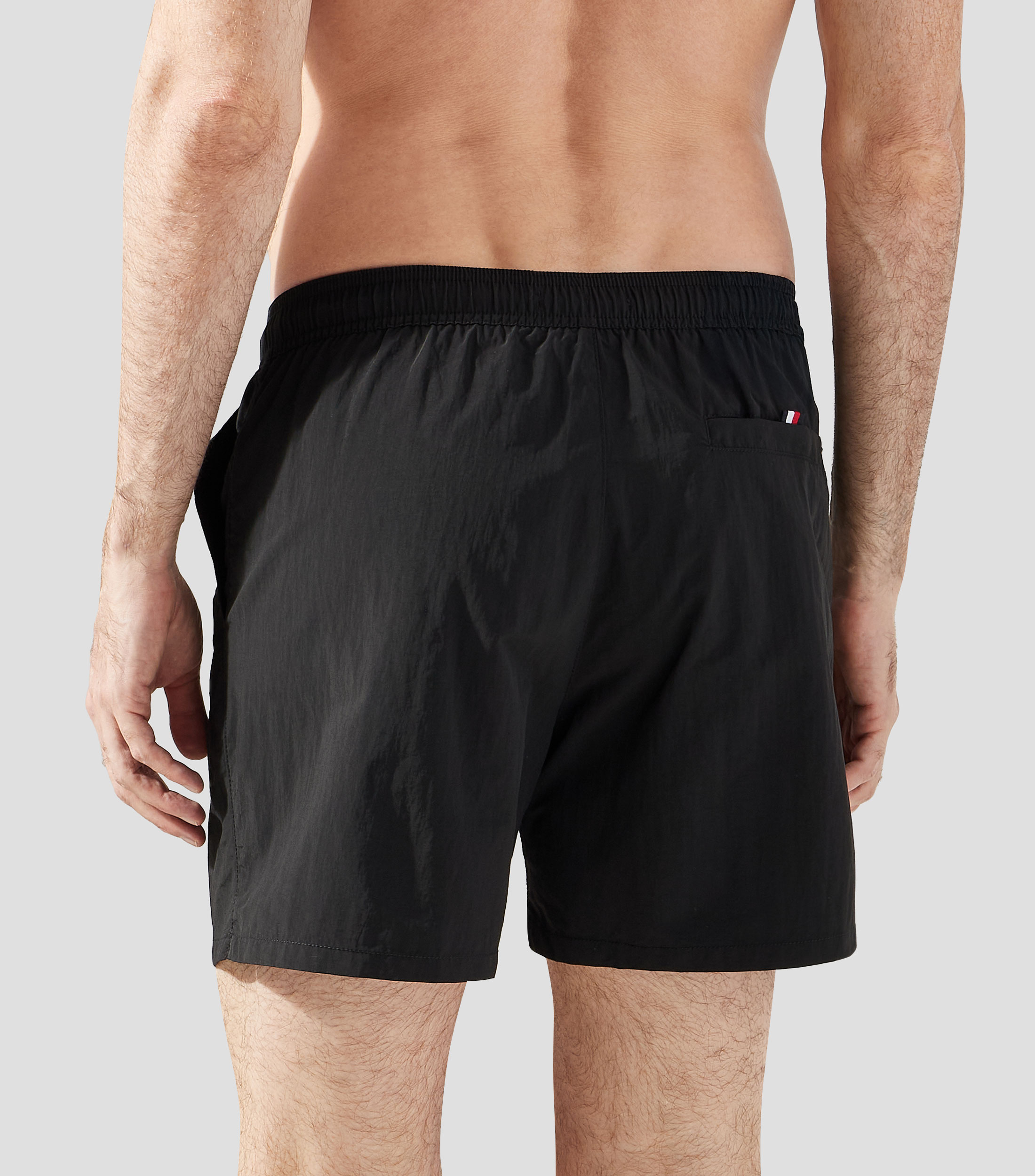 Traje de baño largo liso Hombre