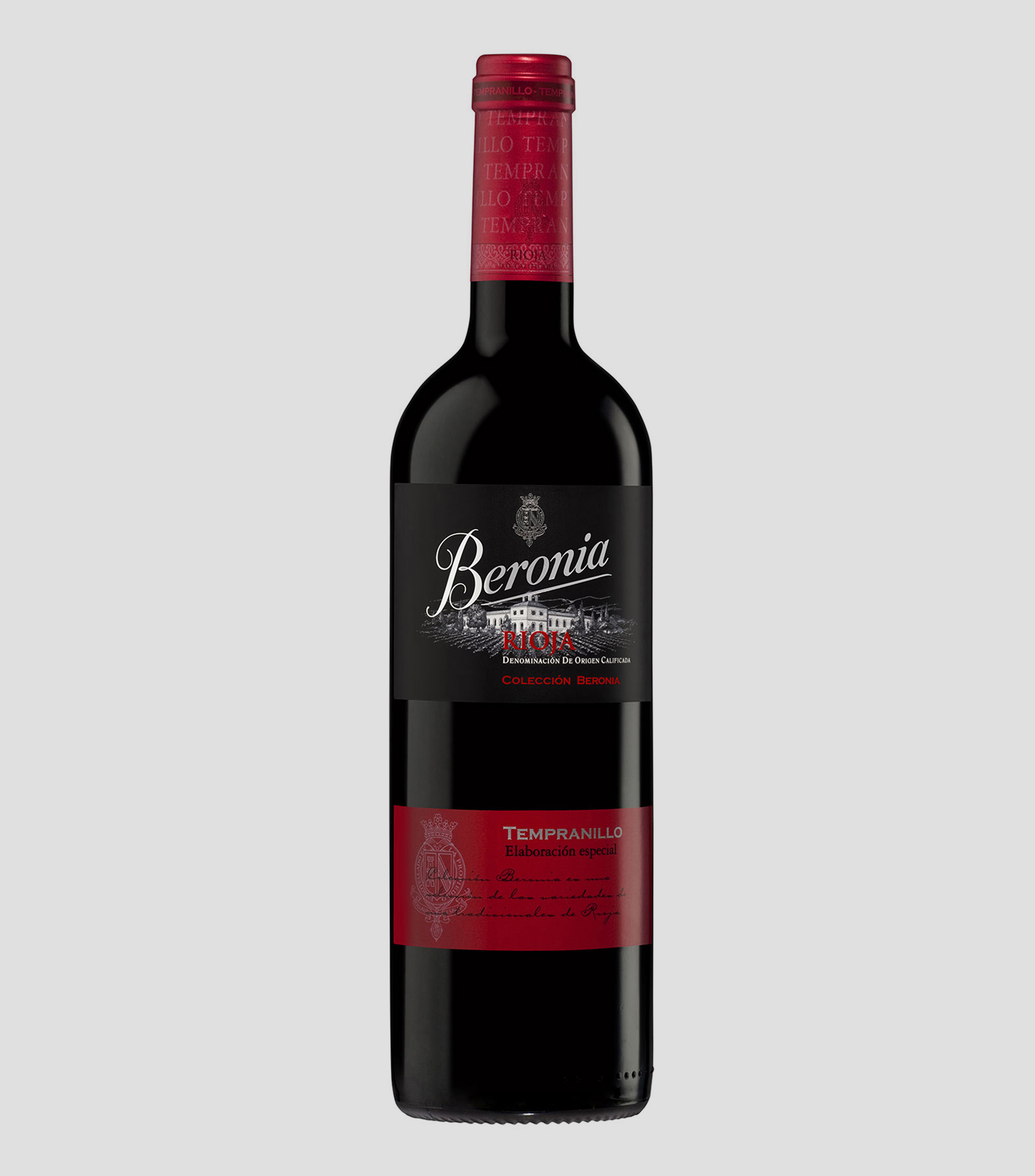 Vino Tinto Tempranillo, 750 ml