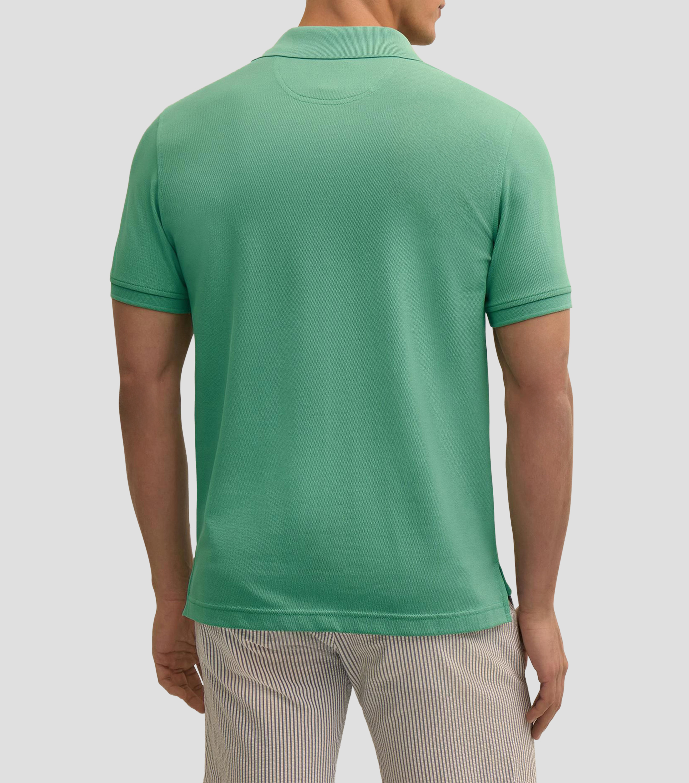 Playera tipo Polo manga corta liso Hombre