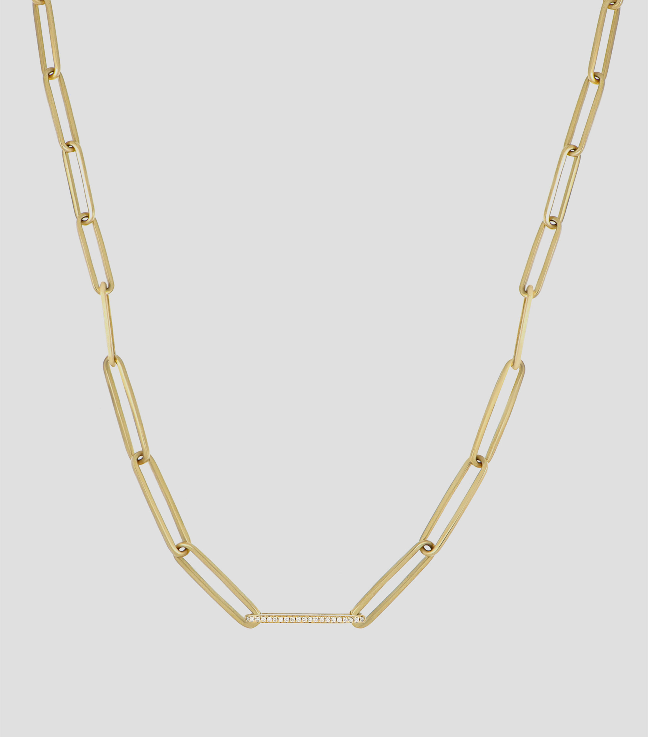 Gargantilla en Oro amarillo de 14 Kilates con Diamante Mujer