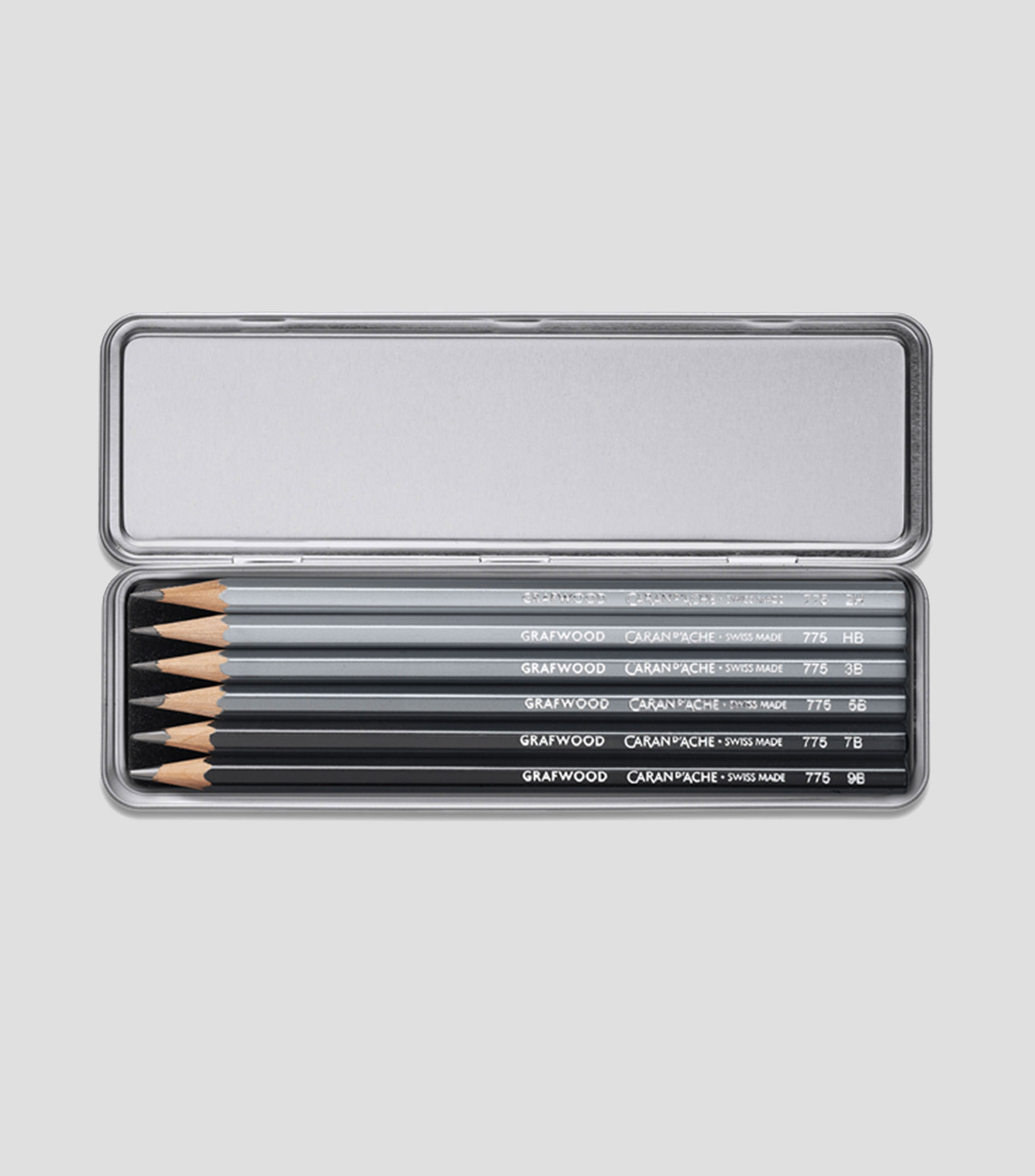 Set de 6 lápices de grafito