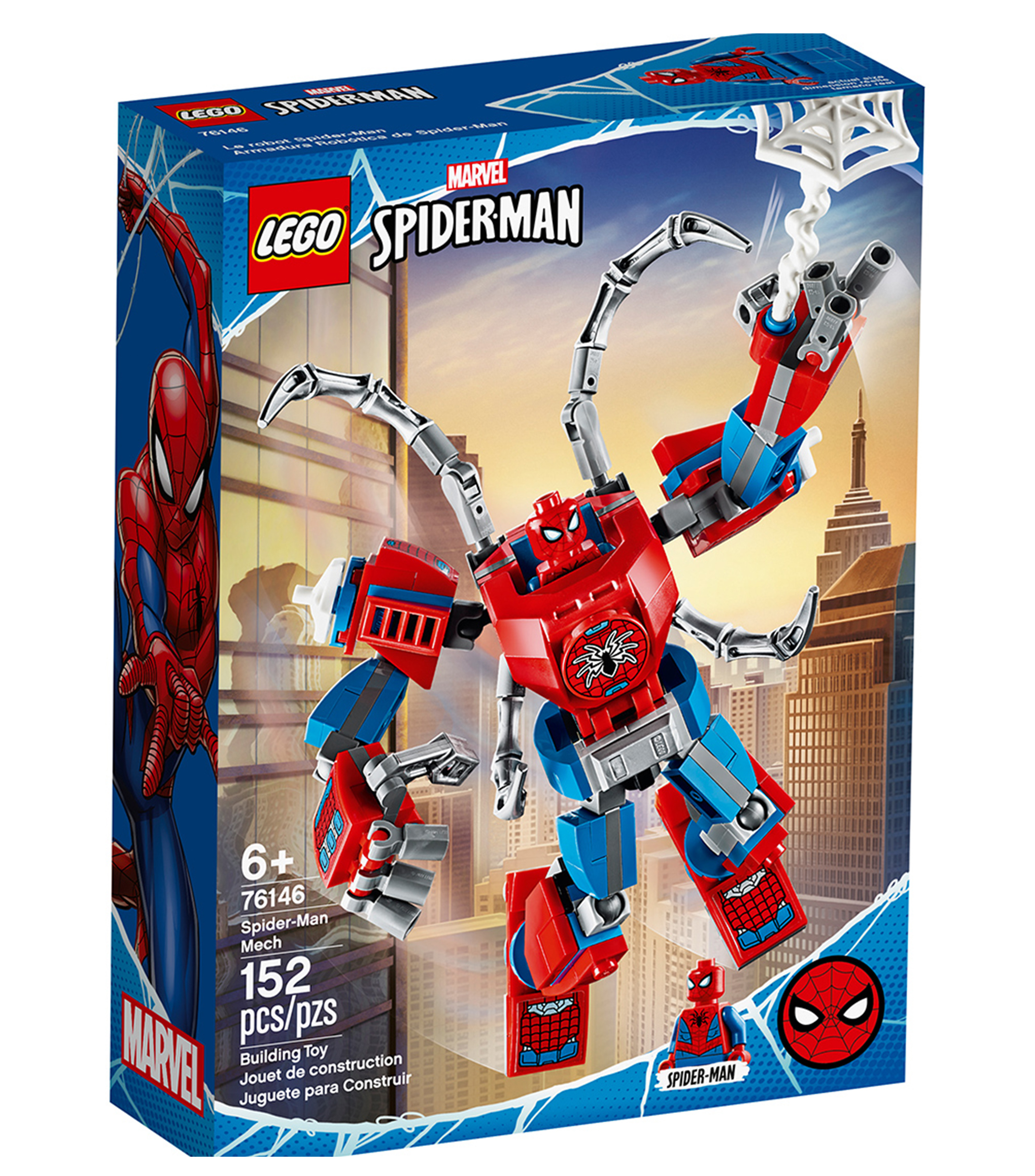 Lego Lego Spider-Man, Armadura Robótica de Spider-Man - El Palacio de