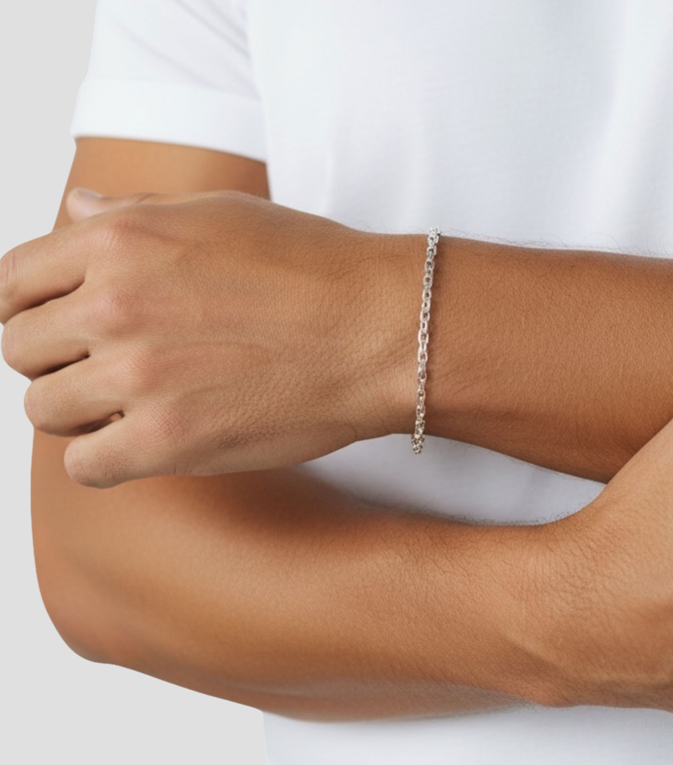 Pulsera en plata .925 Hombre