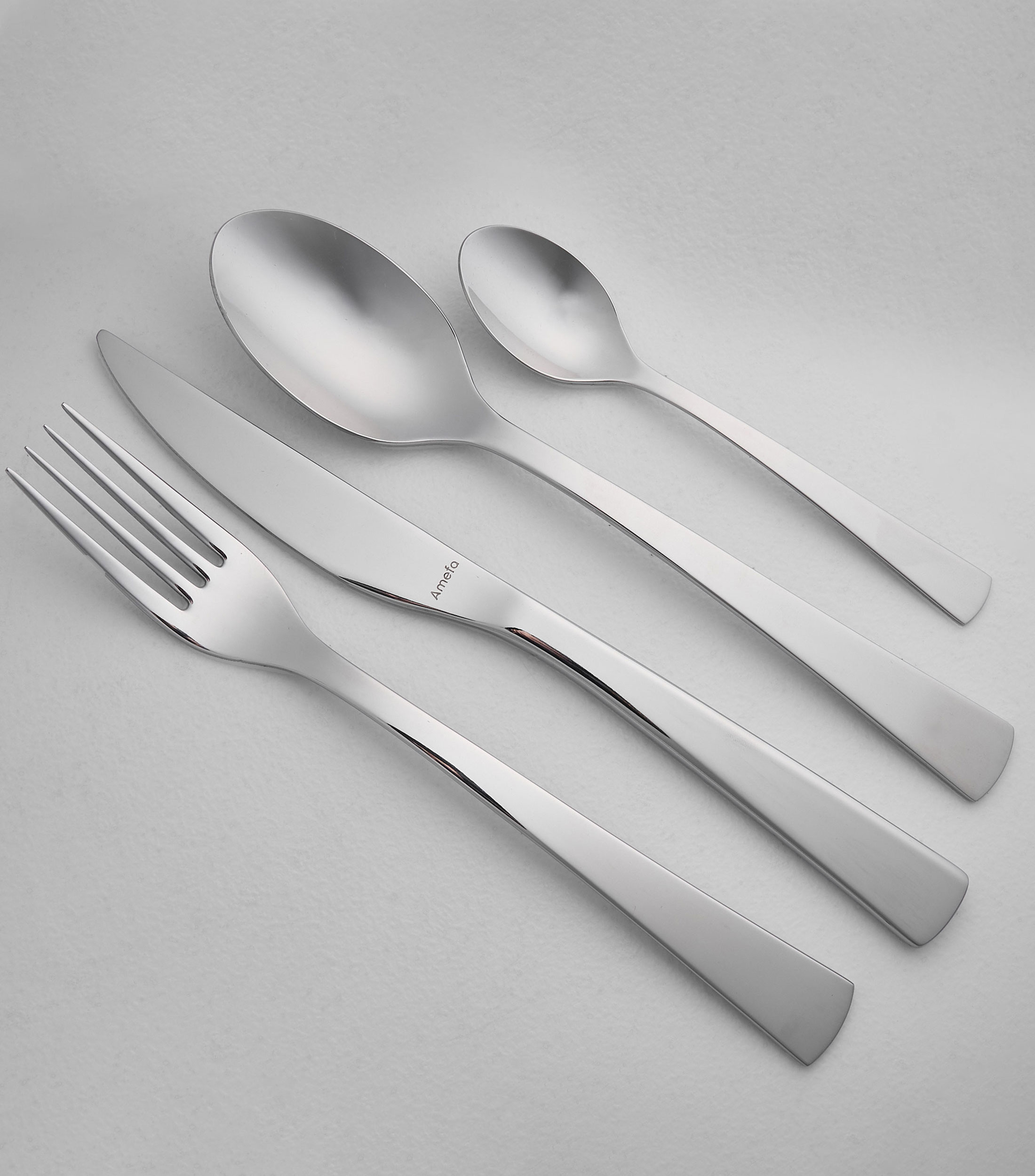 Set de cubiertos 24 piezas Livia en Acero Inoxidable