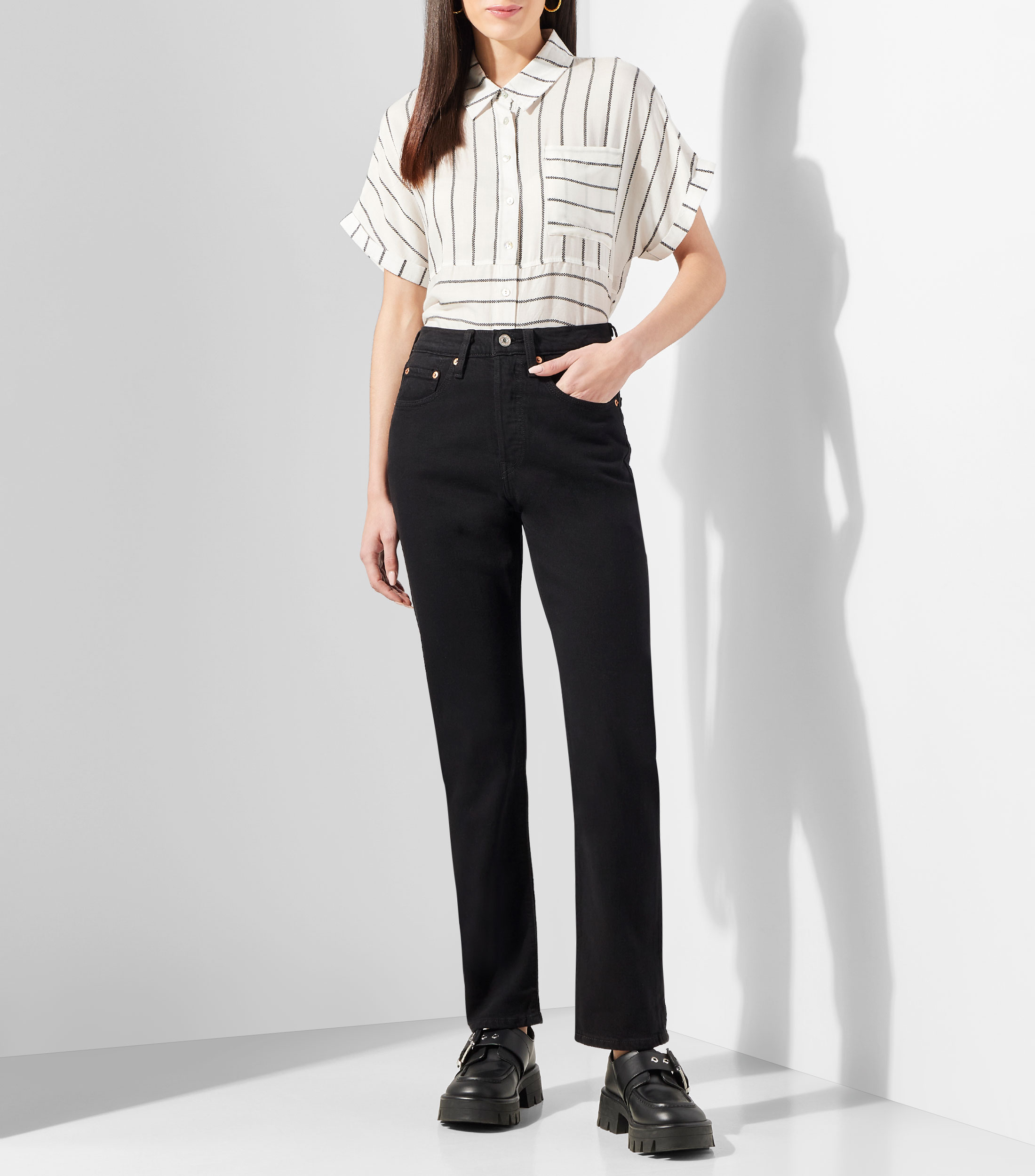 Jeans recto Mujer