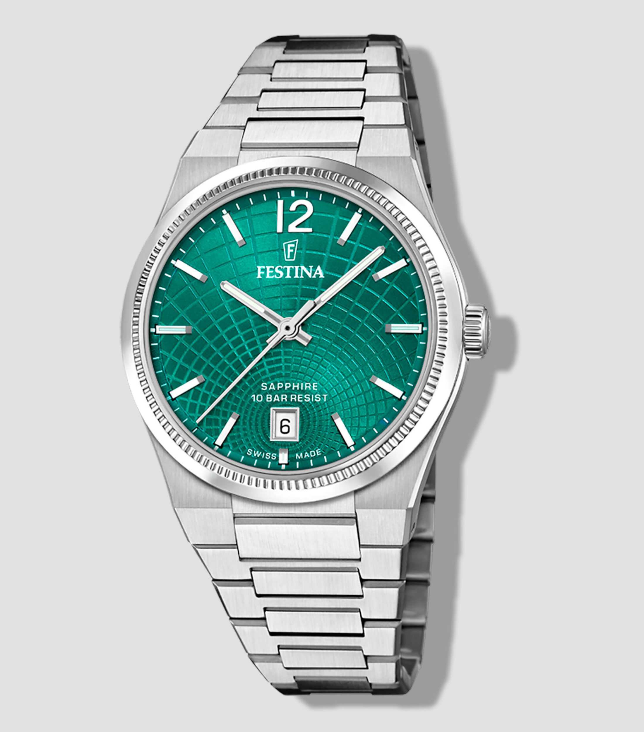 Reloj para Mujer Swiss Made Casual, Plateado