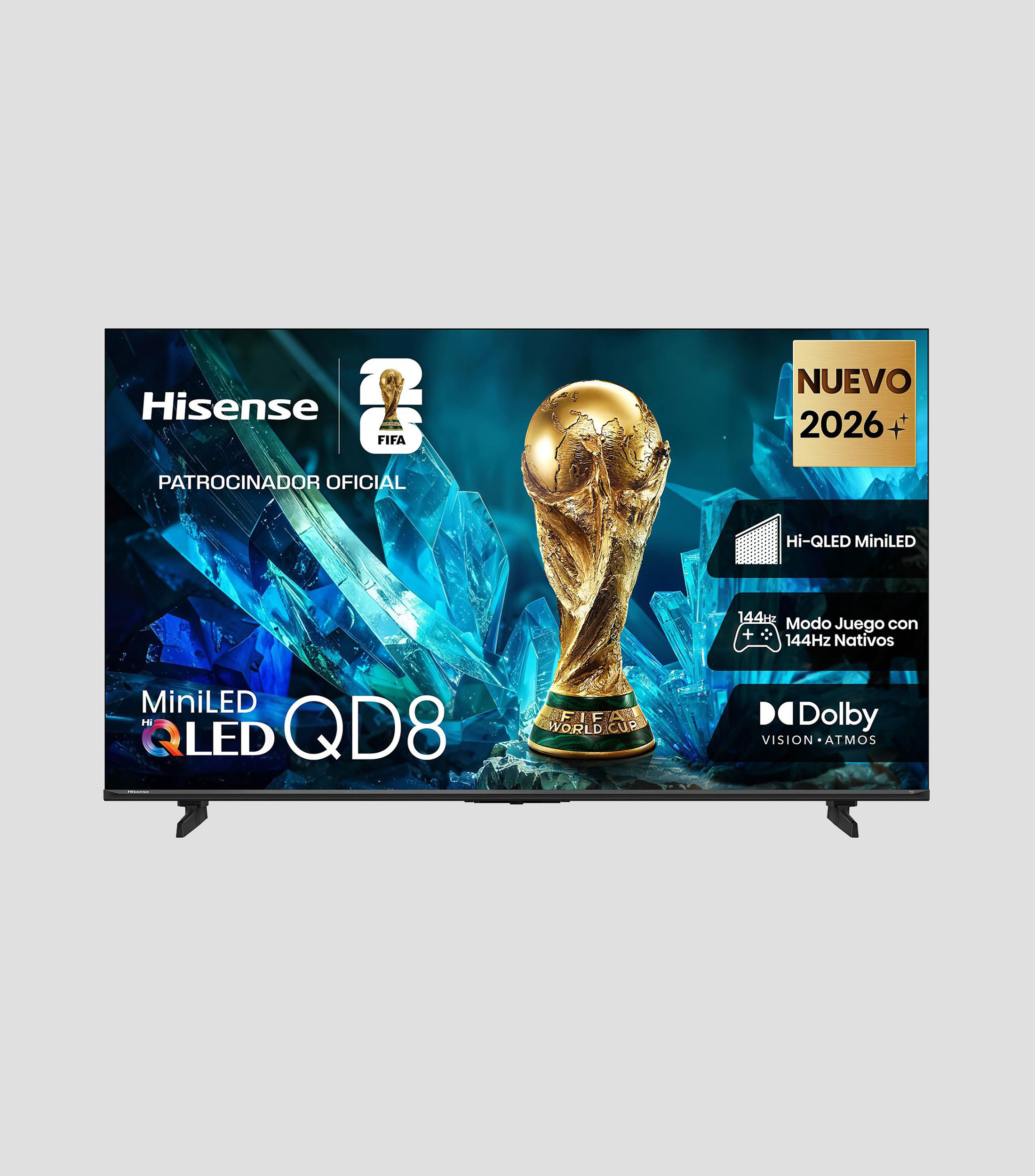 Pantalla 50 pulgadas Plana Mini-LED 4K 50QD8SFM