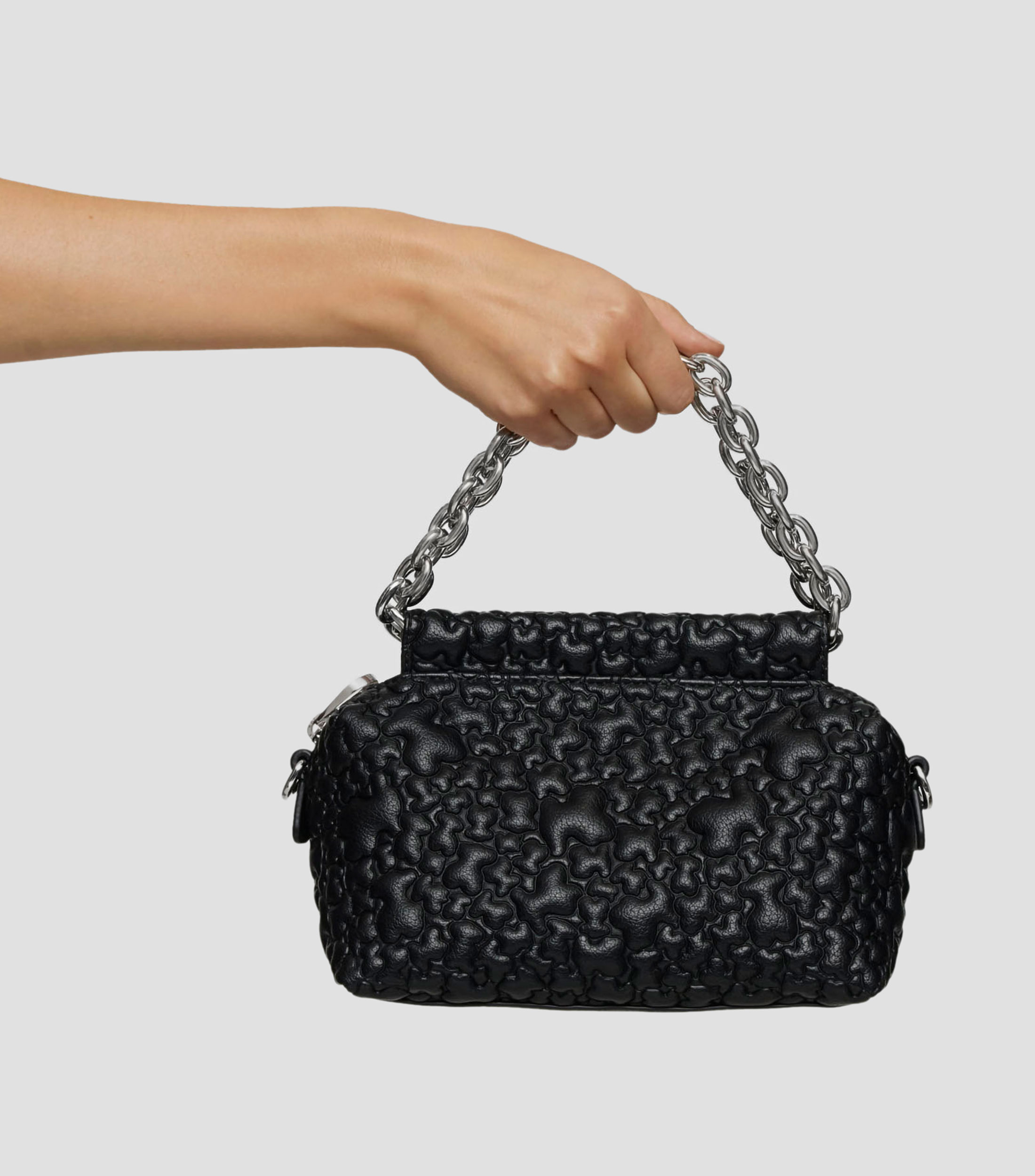 Bolsa shoulder pequeno negro monogram Mujer