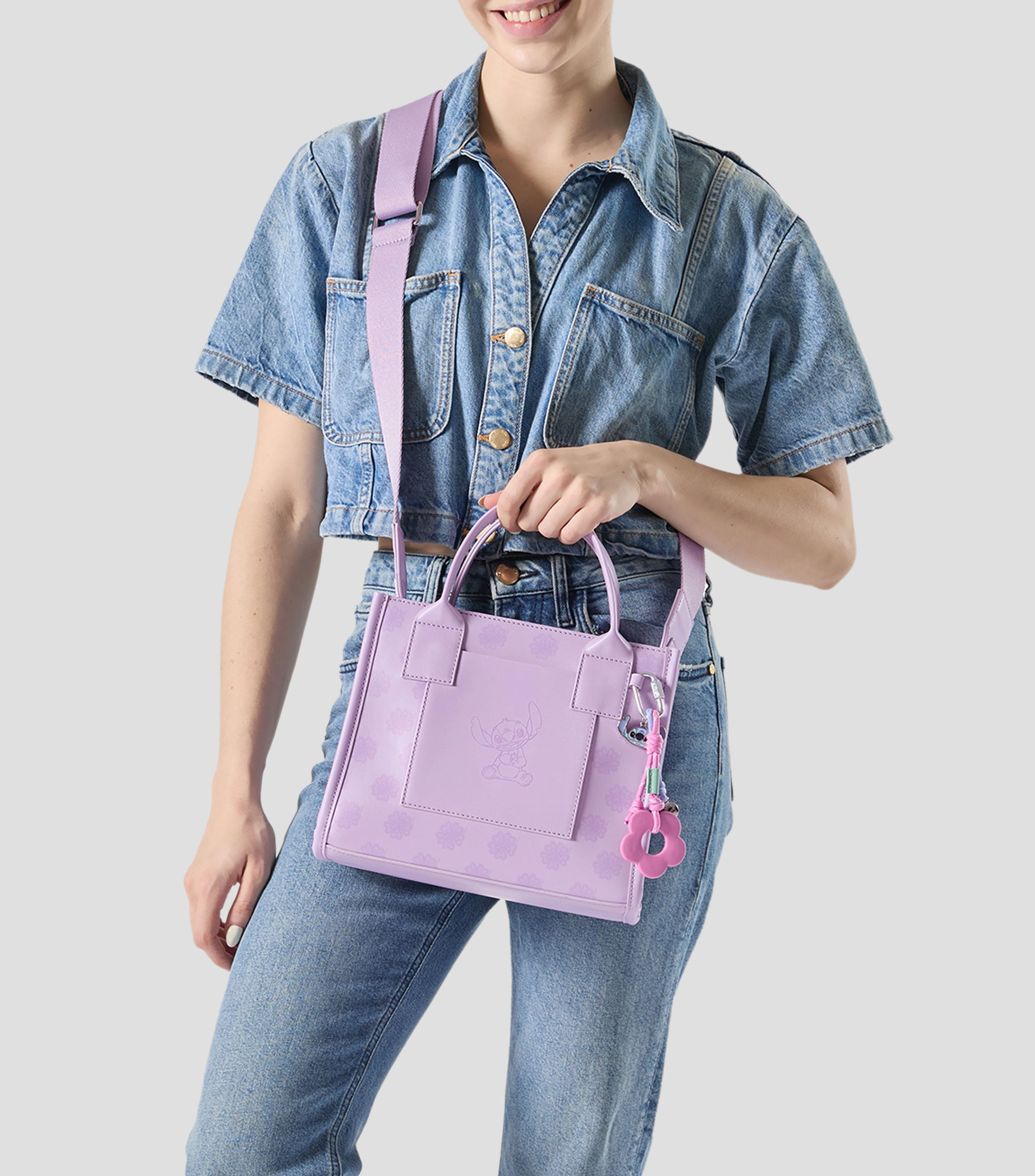 Bolsa tote estampada Niña